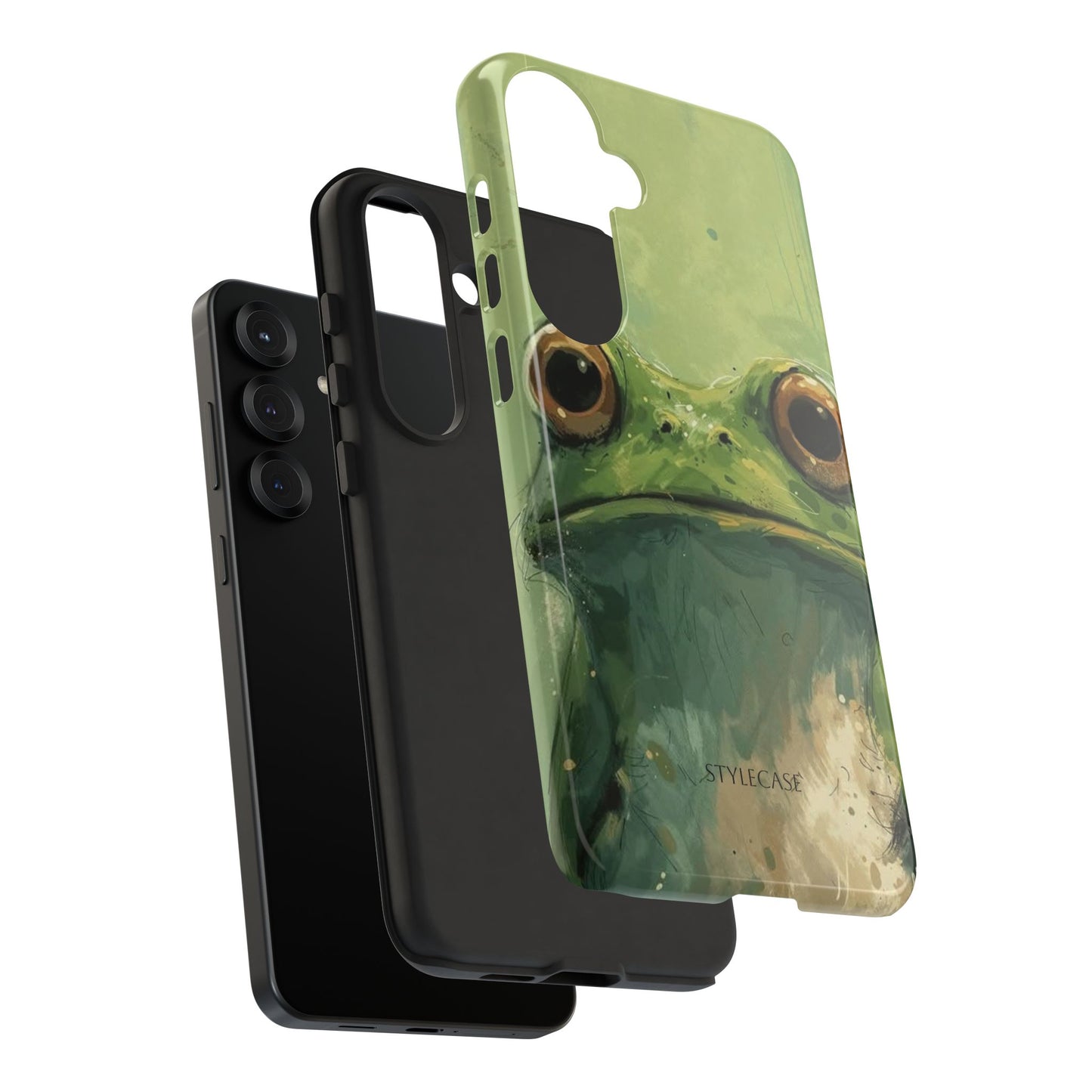 Frog Portrait Phone Case — Cute Frog Samsung And Iphone Protective Cover