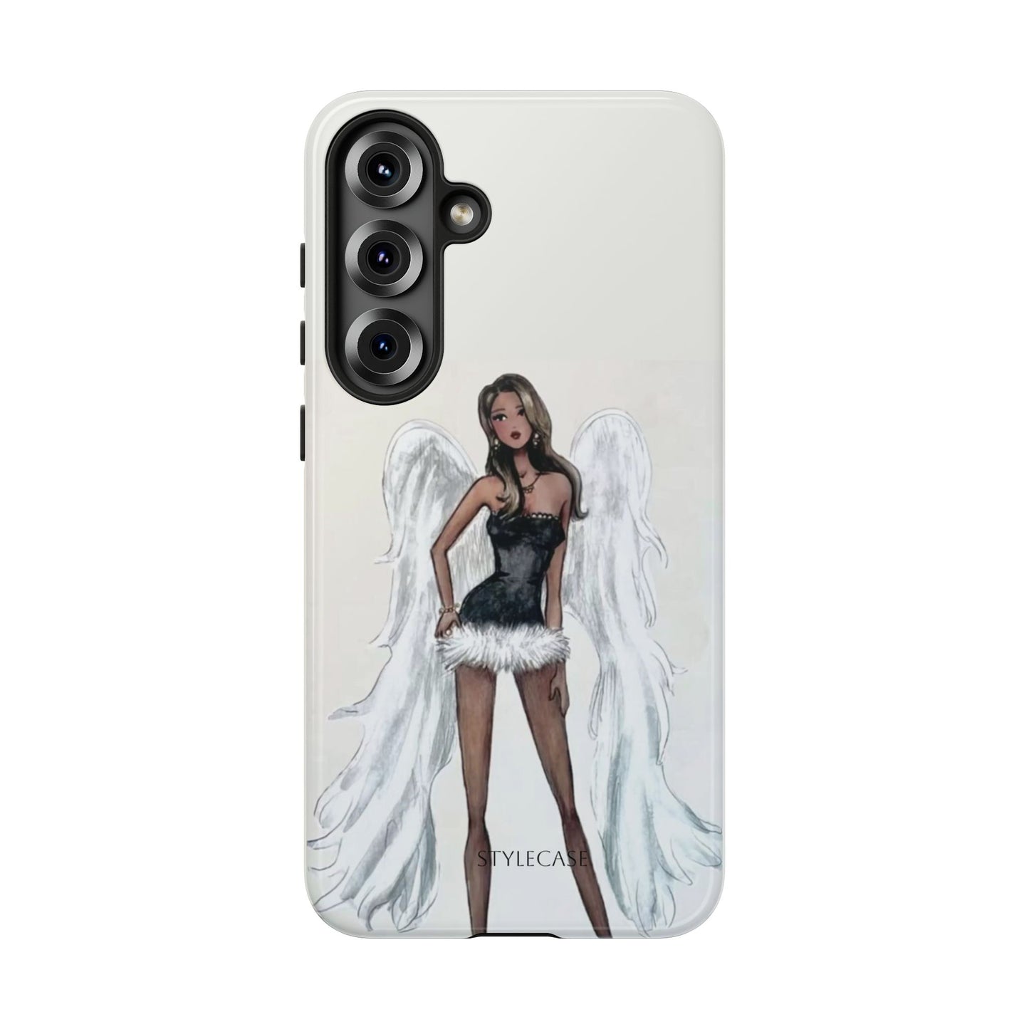 Angel Wings Phone Case — Fashionable Angel Model Protective Cover