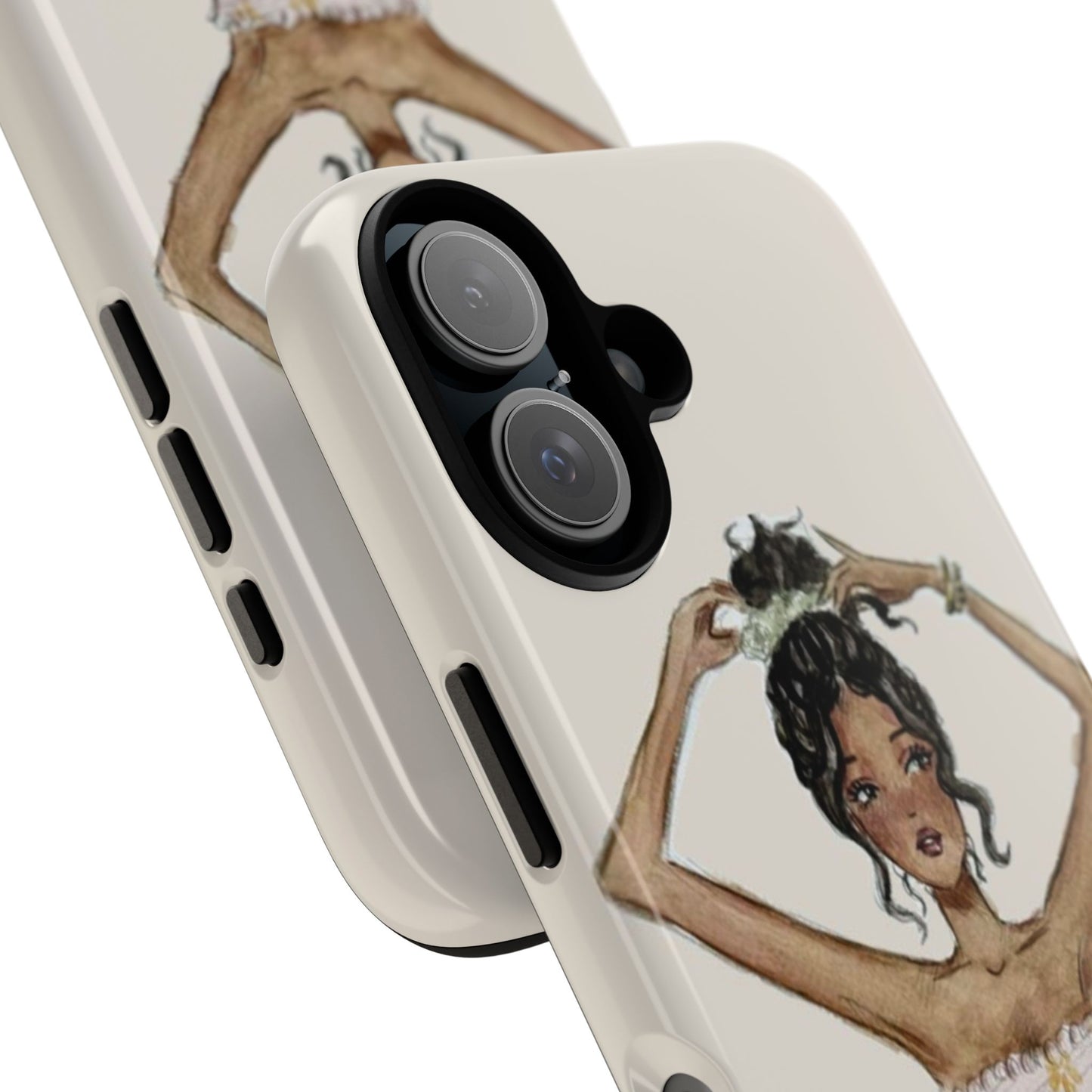 Phone Case — Fashion Illustration Chic Girl Protective Cover
