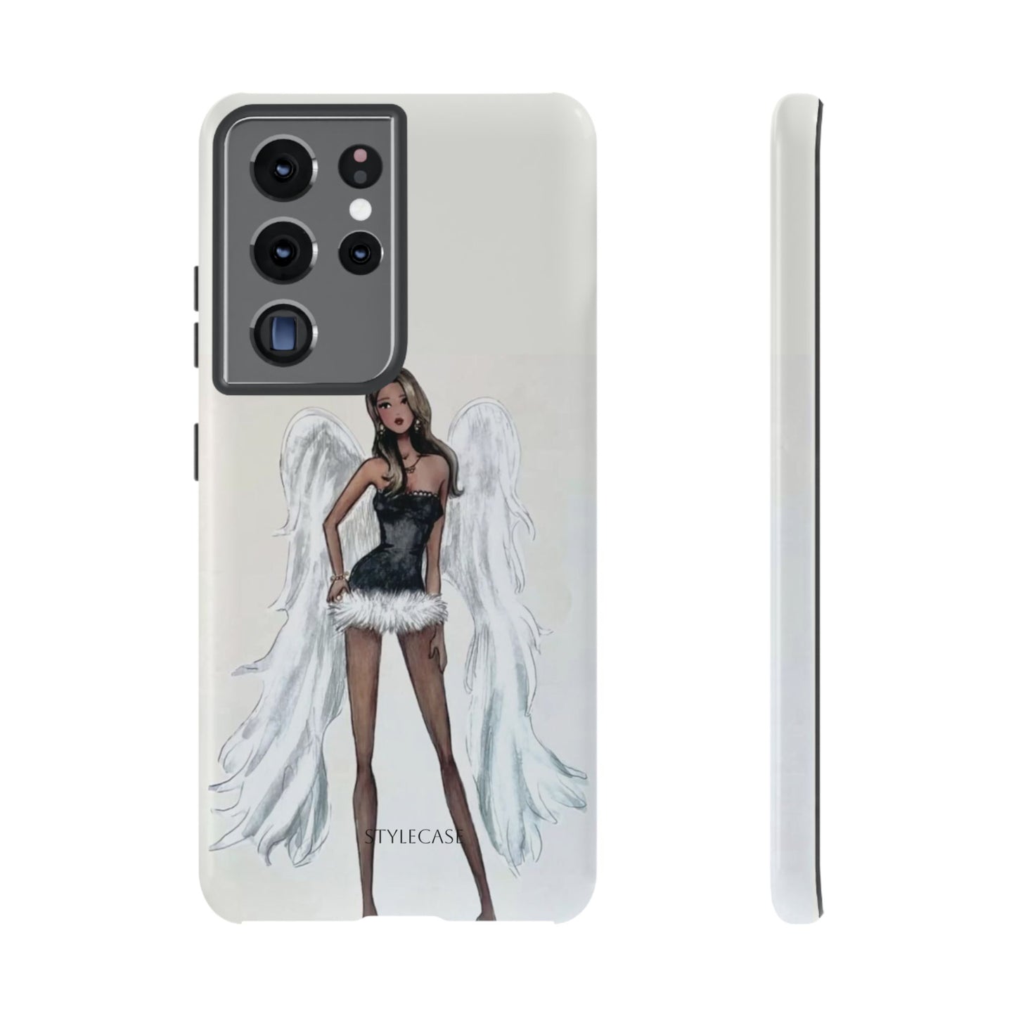 Angel Wings Phone Case — Fashionable Angel Model Protective Cover