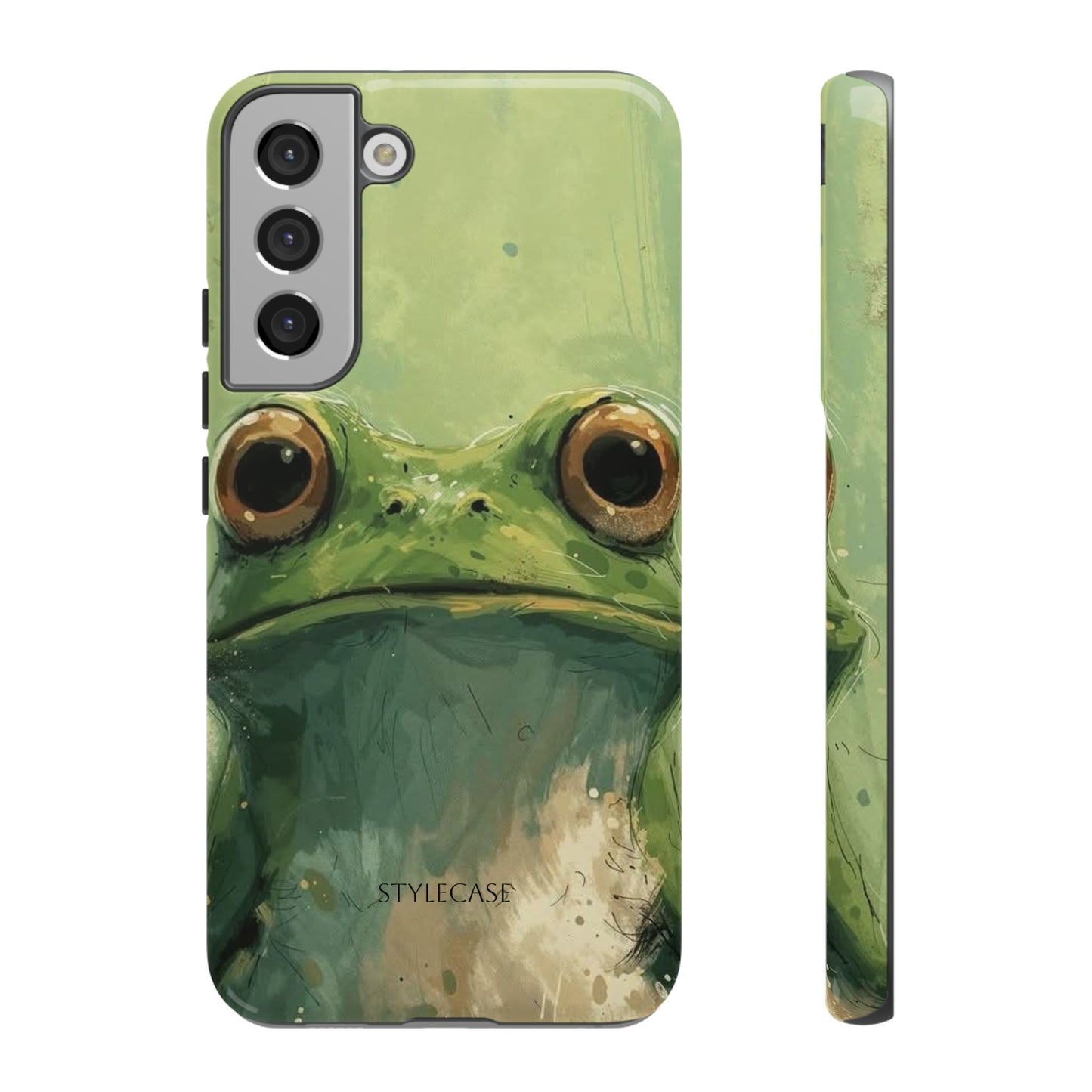 Frog Portrait Phone Case — Cute Frog Samsung And Iphone Protective Cover
