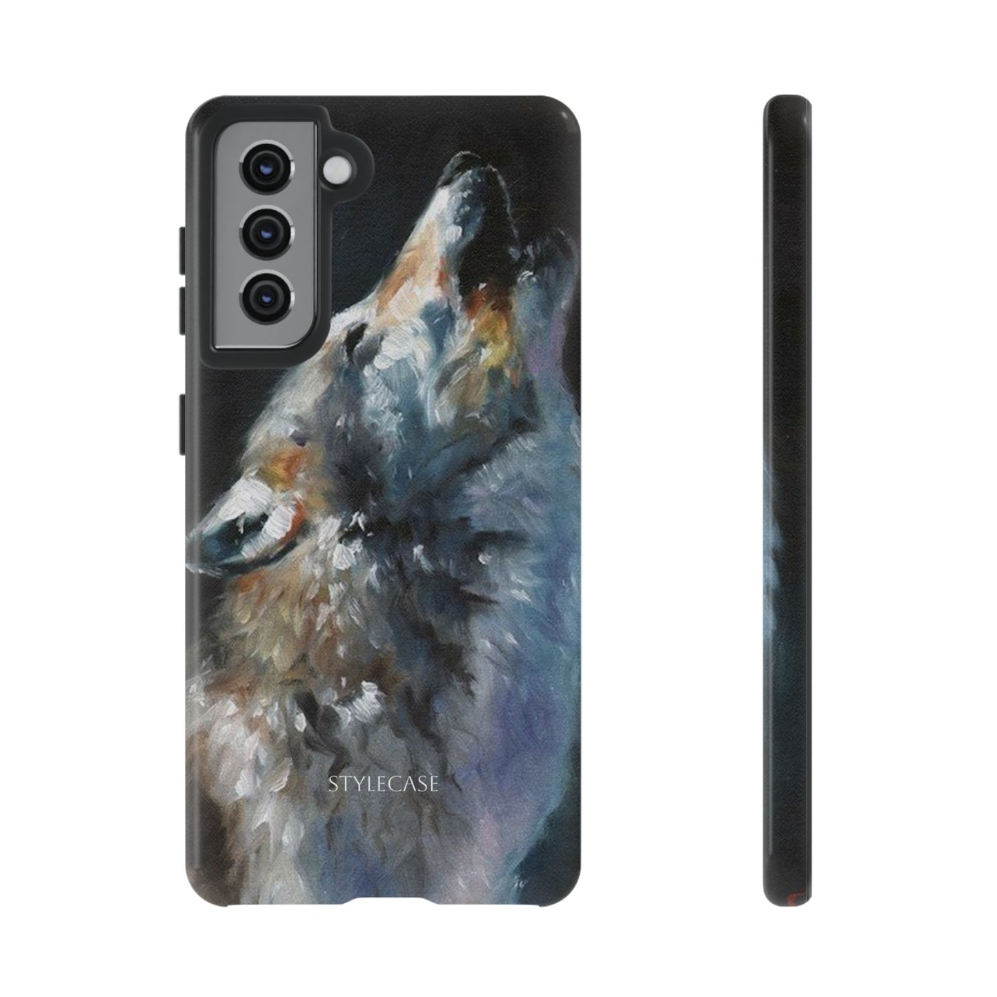 Howling Wolf Phone Case — Protective Samsung And Iphone Case