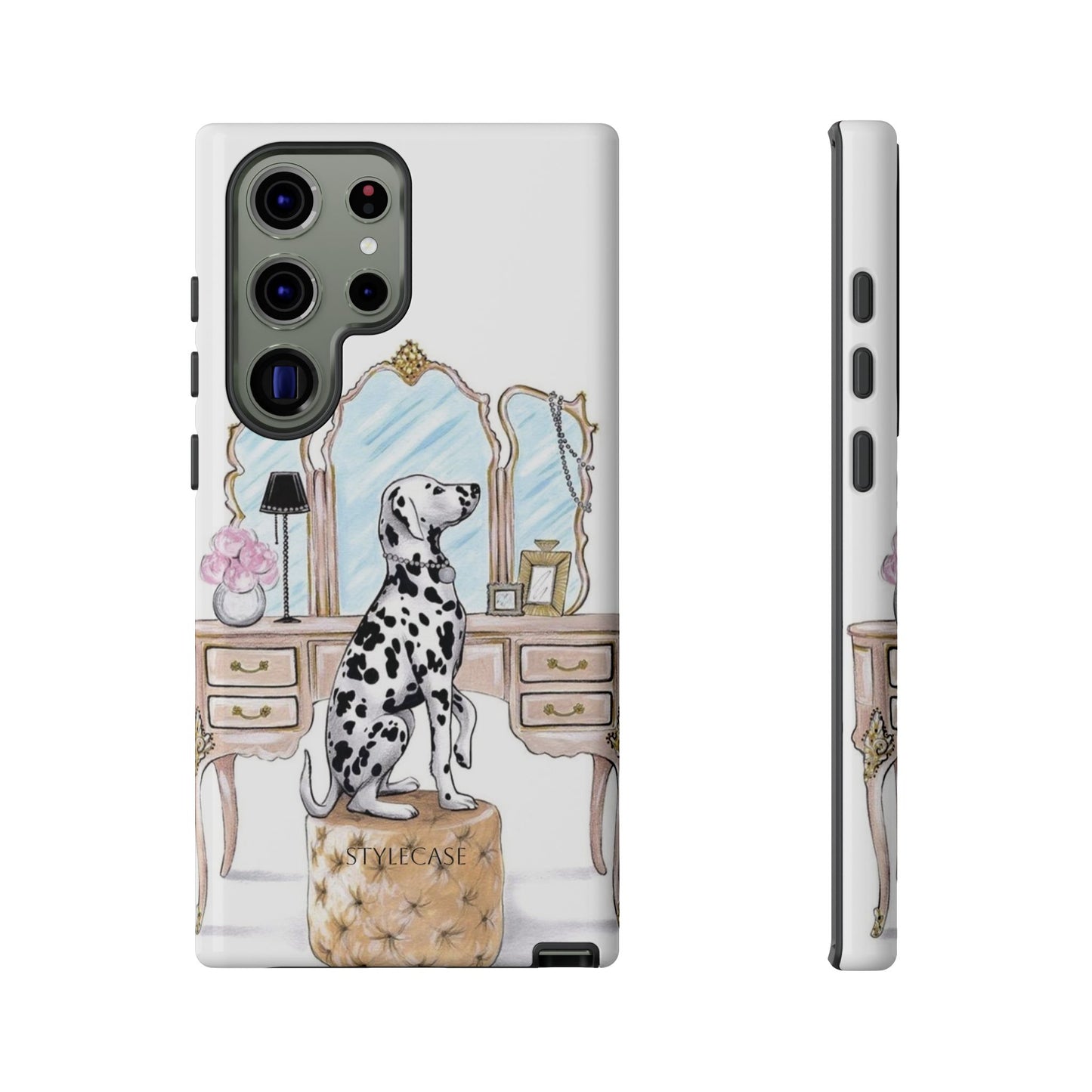 Dalmatian Vanity Phone Case — Elegance Samsung And Iphone Cover