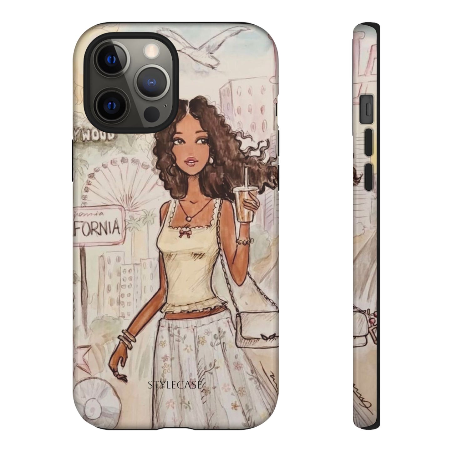 Stylish Girl Phone Case — California Samsung And Iphone Cover