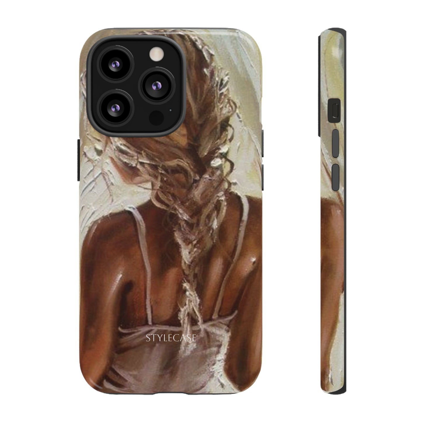 Phone Case — Braided Back Summer Vibe Protective Cover