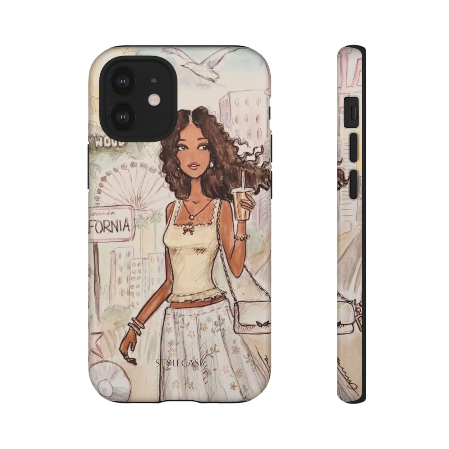 Stylish Girl Phone Case — California Samsung And Iphone Cover