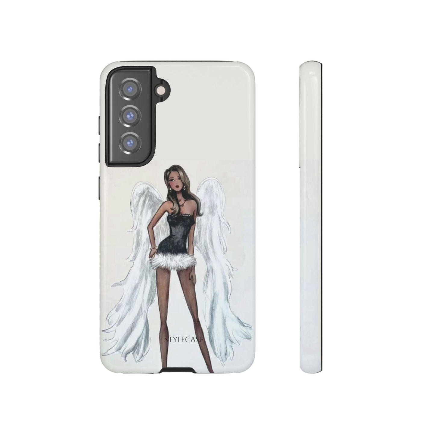 Angel Wings Phone Case — Fashionable Angel Model Protective Cover