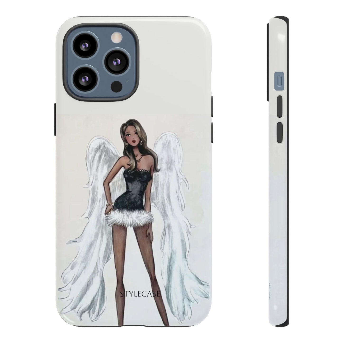 Angel Wings Phone Case — Fashionable Angel Model Protective Cover
