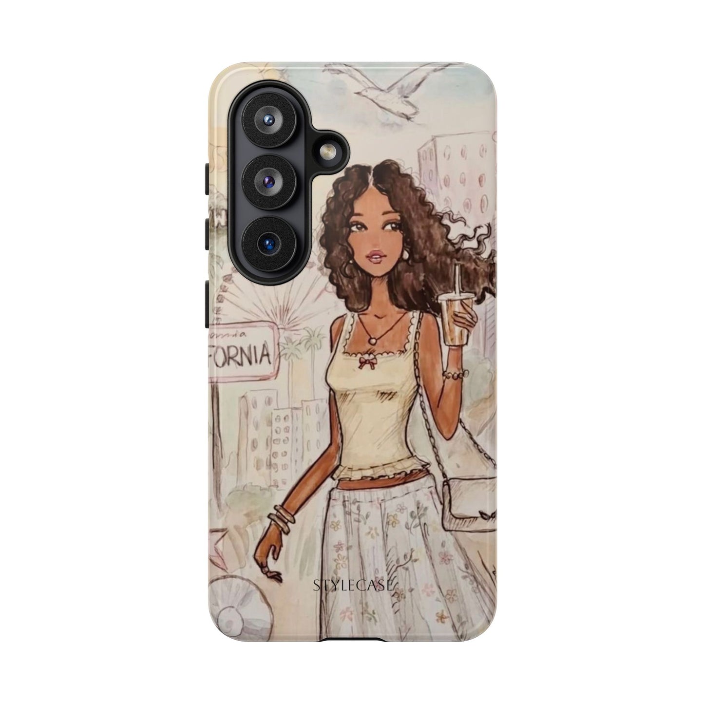 Stylish Girl Phone Case — California Samsung And Iphone Cover