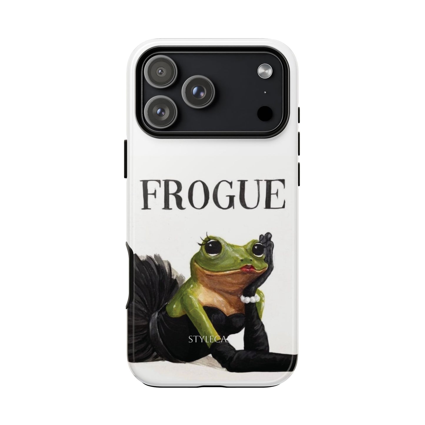 Frogue Phone Case – Fashion Frog Design, Trendy Protective Cover