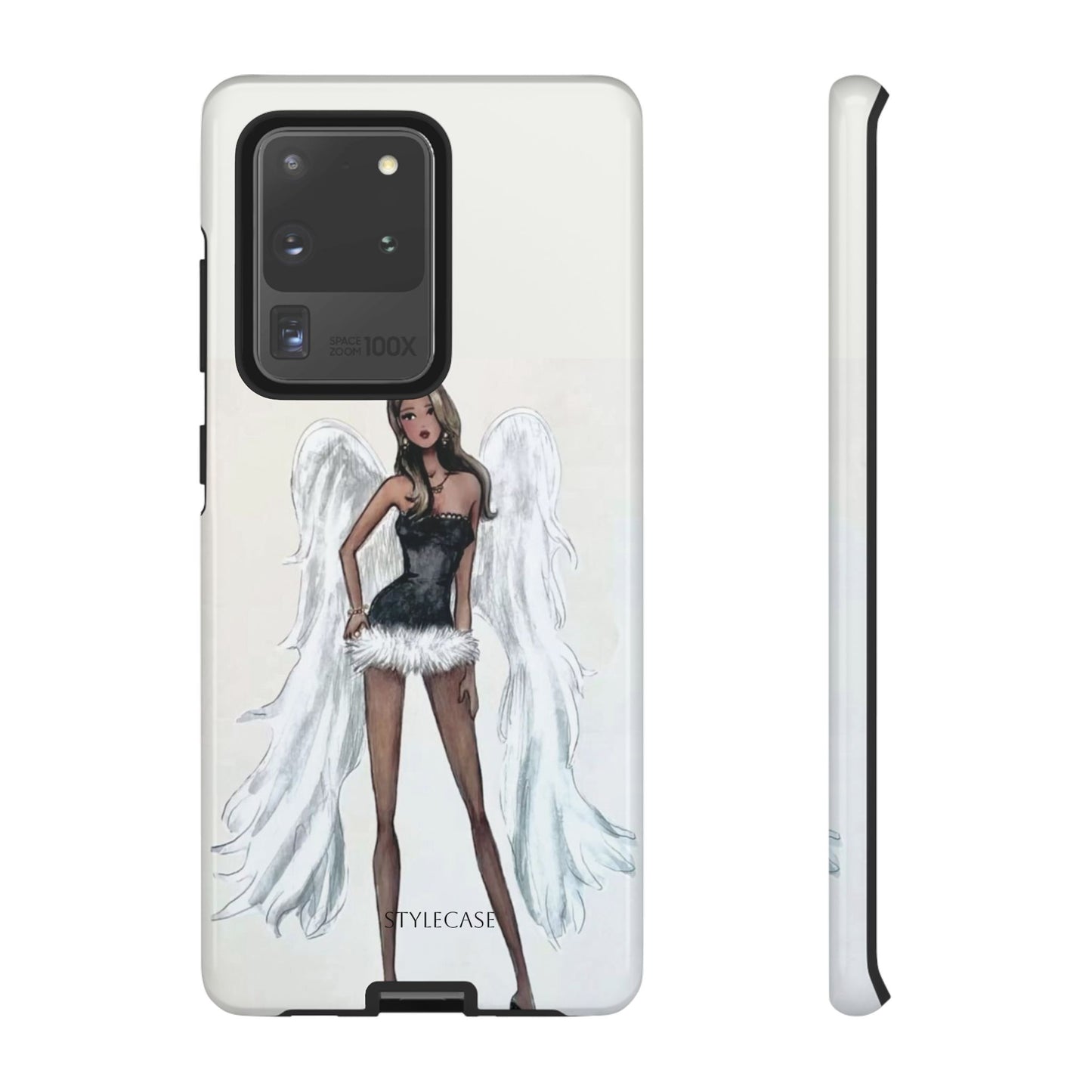 Angel Wings Phone Case — Fashionable Angel Model Protective Cover