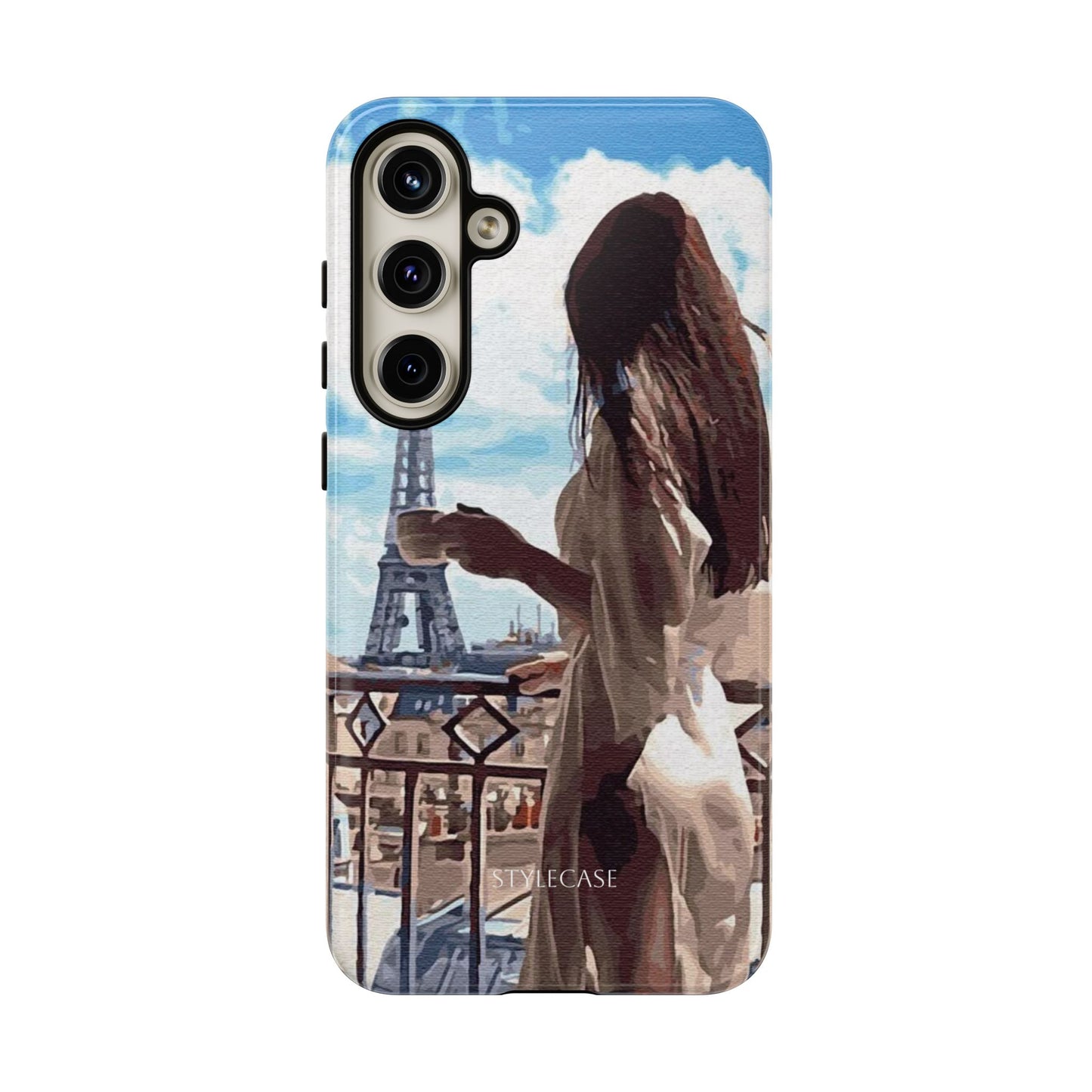 Parisian Morning Phone Case – Eiffel Tower Samsun And  iPhone Cover