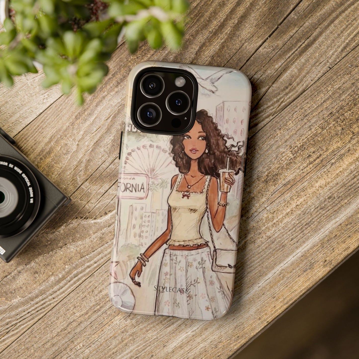 Stylish Girl Phone Case — California Samsung And Iphone Cover