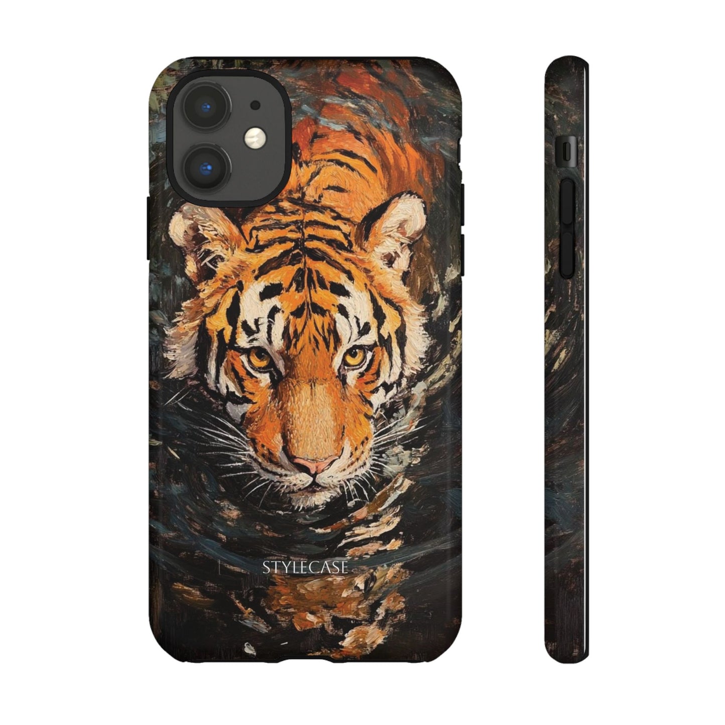Tiger Reflection Phone Case — Wildlife Samsung And Iphone Cover