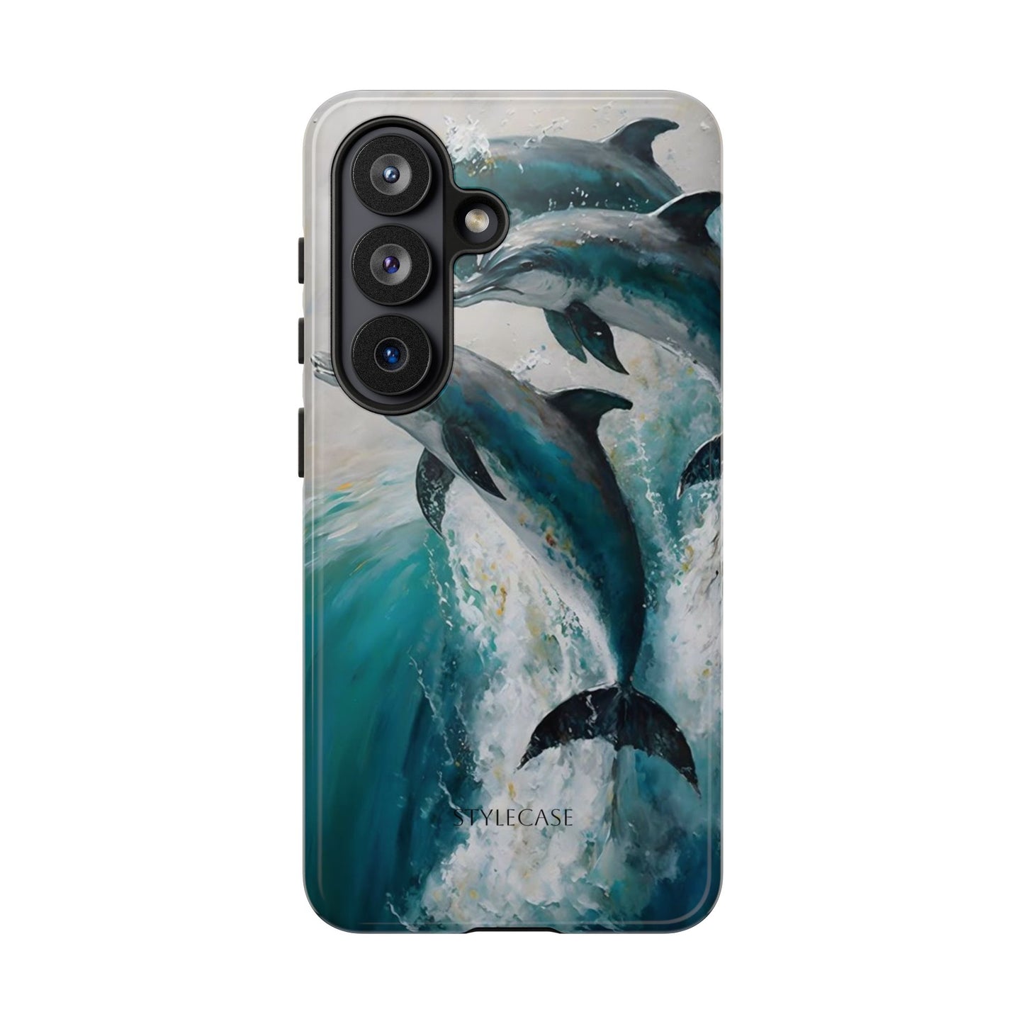 Dolphin Phone Case — Protective Ocean Art iPhone And Samsung Case