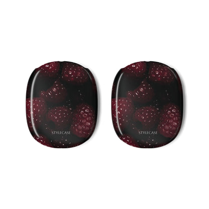 Raspberry AirPods Max Case — Glossy Protective Headphones Skins