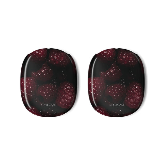 Raspberry AirPods Max Case — Glossy Protective Headphones Skins