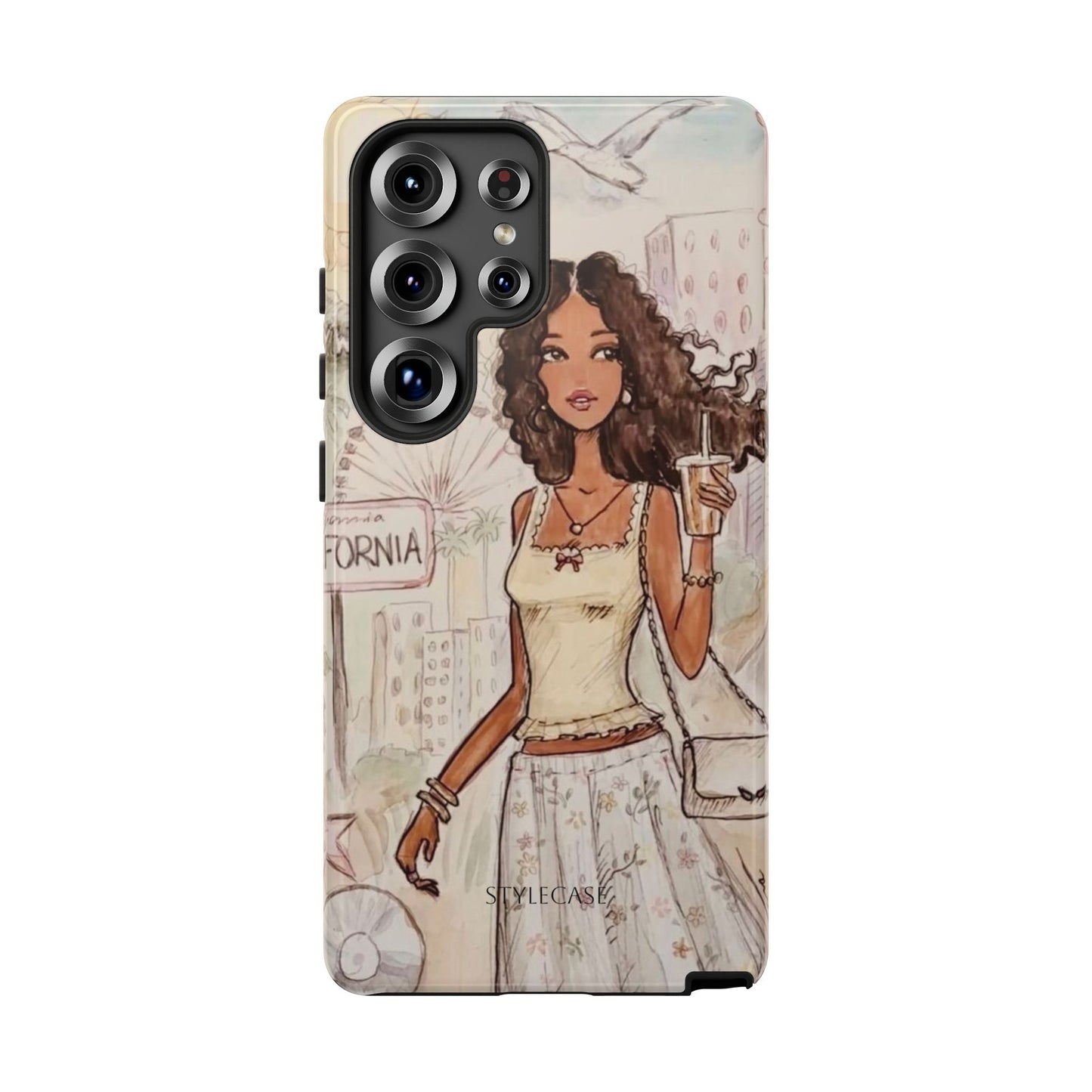 Stylish Girl Phone Case — California Samsung And Iphone Cover