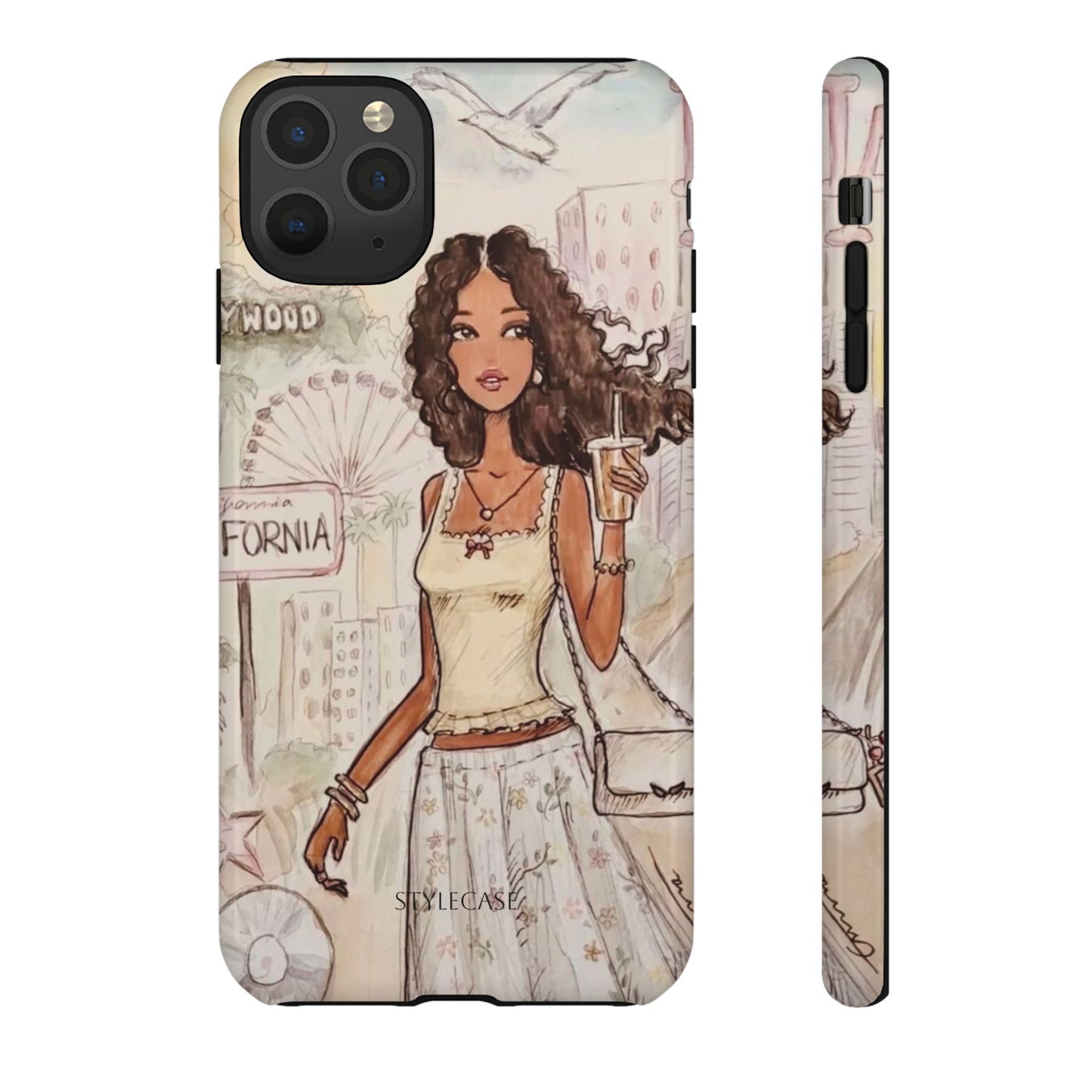 Stylish Girl Phone Case — California Samsung And Iphone Cover