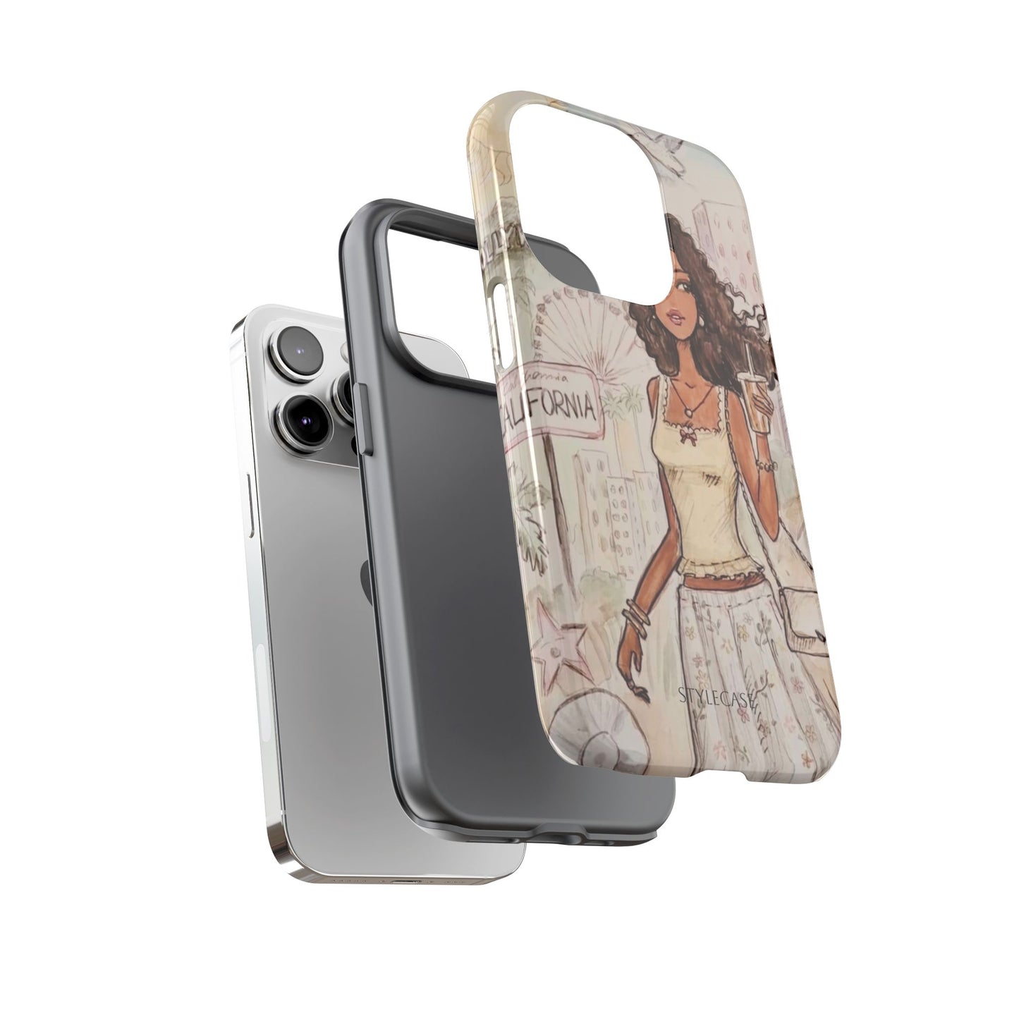 Stylish Girl Phone Case — California Samsung And Iphone Cover