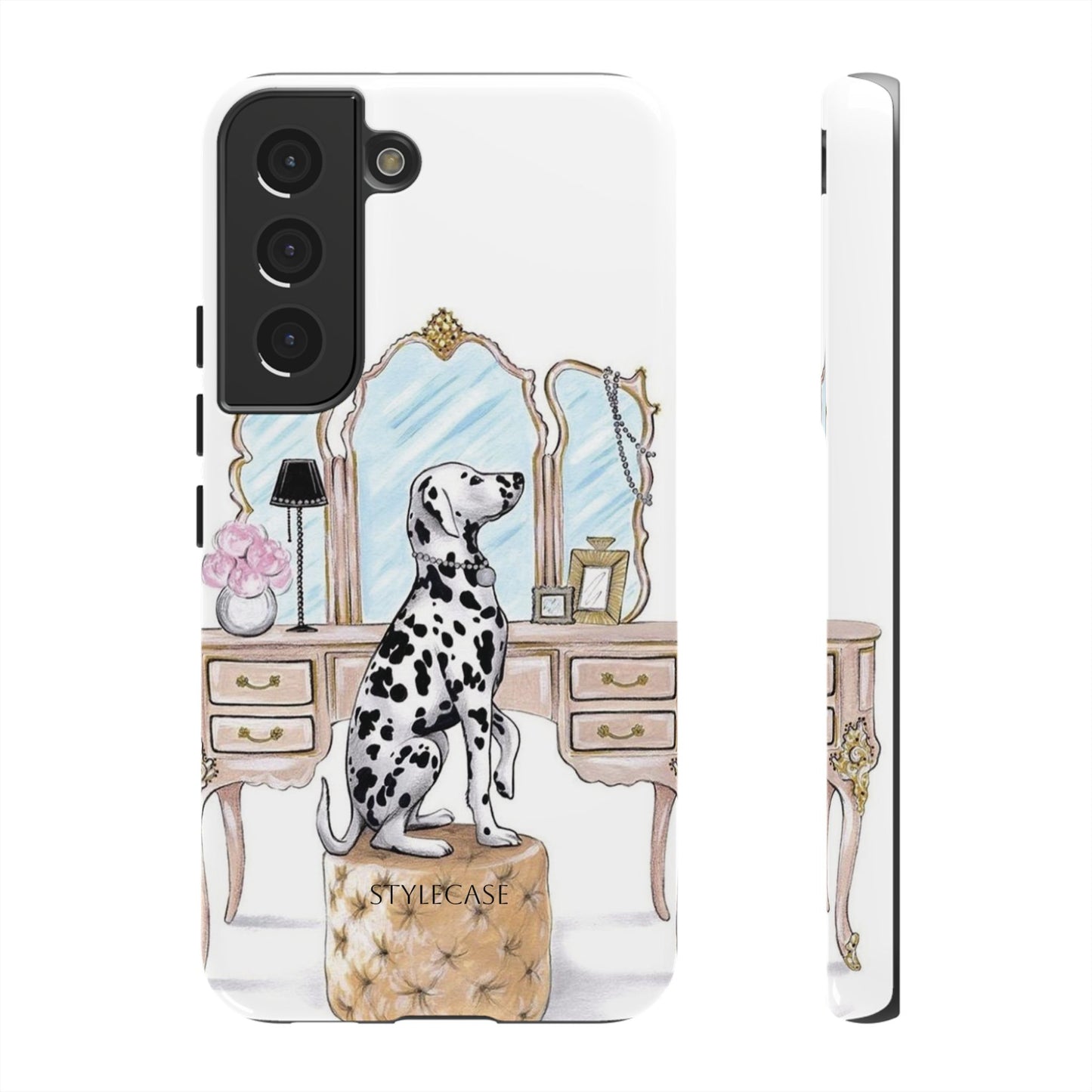 Dalmatian Vanity Phone Case — Elegance Samsung And Iphone Cover