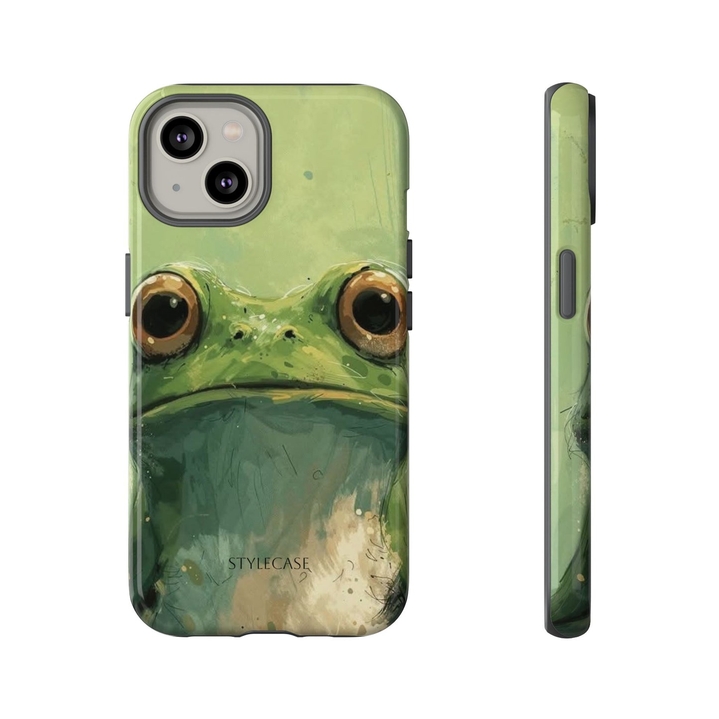 Frog Portrait Phone Case — Cute Frog Samsung And Iphone Protective Cover