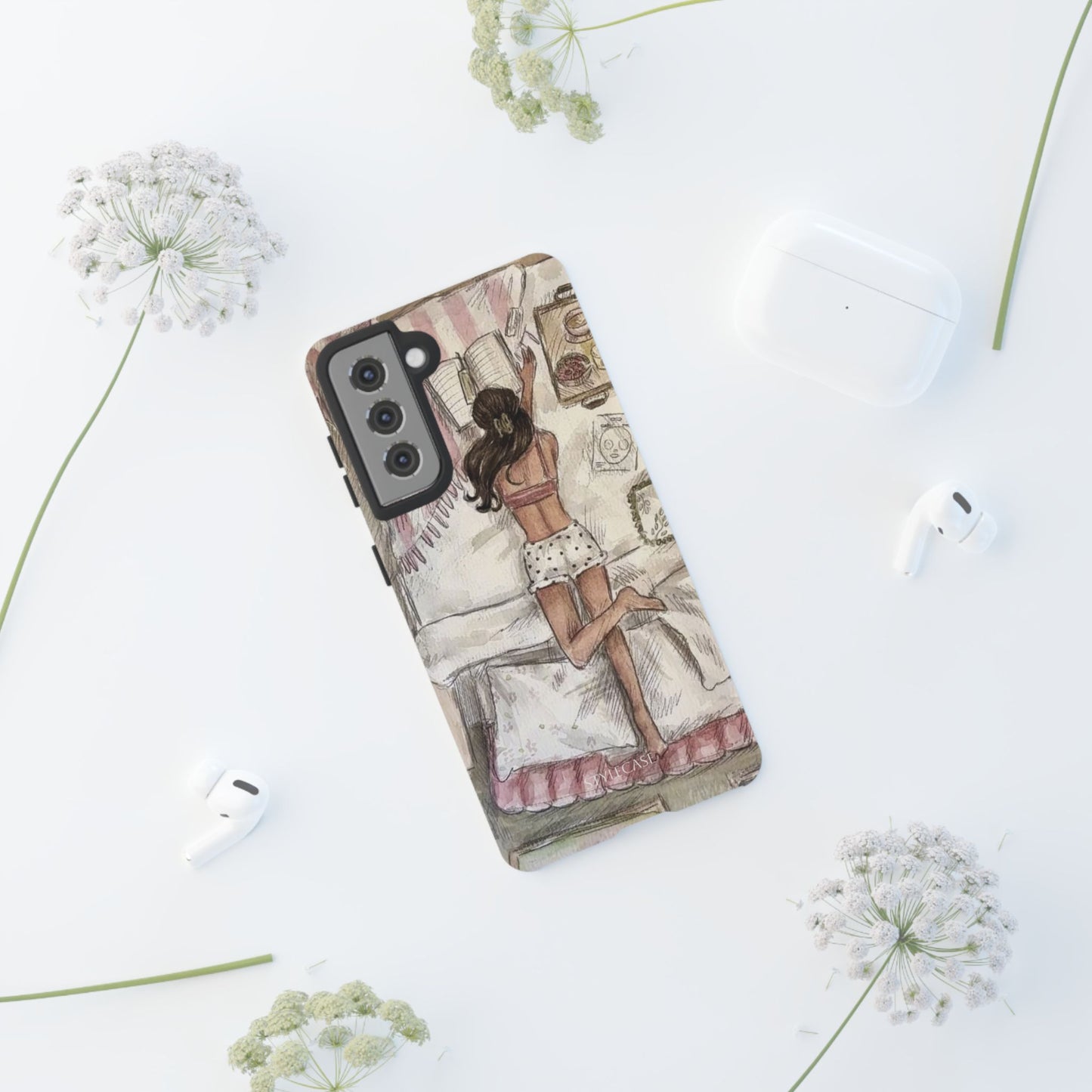 Girly Relaxation Phone Case — Samsung And Iphone Protective Case