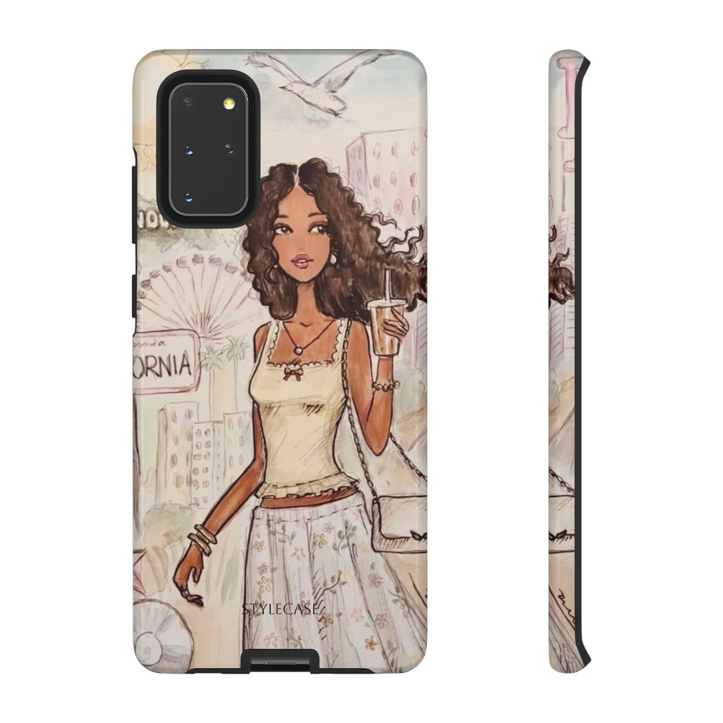 Stylish Girl Phone Case — California Samsung And Iphone Cover