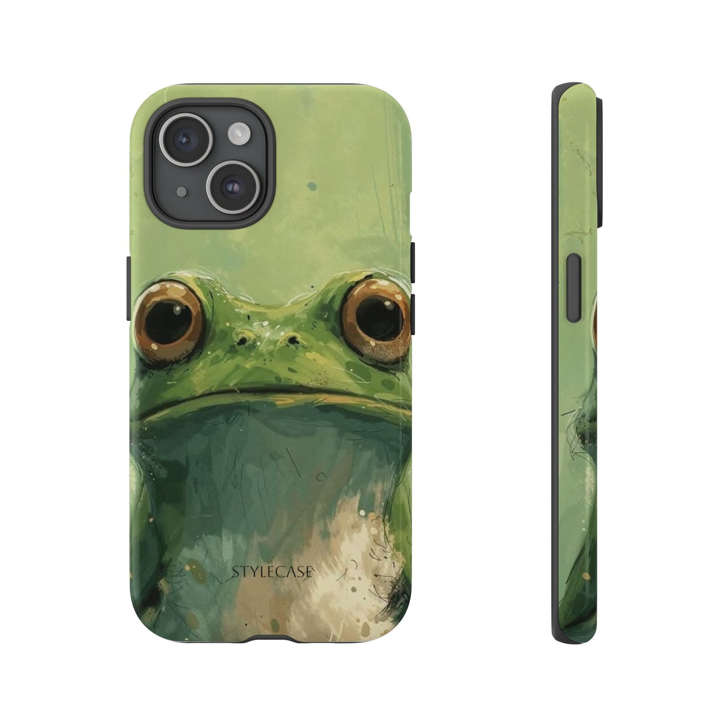 Frog Portrait Phone Case — Cute Frog Samsung And Iphone Protective Cover