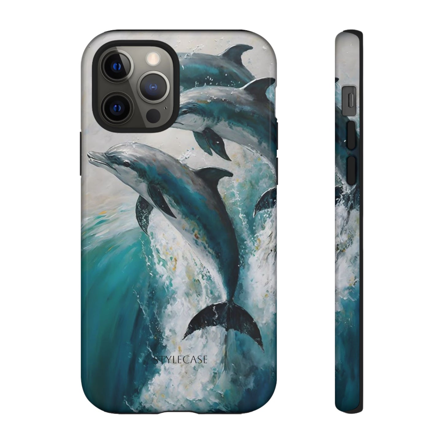 Dolphin Phone Case — Protective Ocean Art iPhone And Samsung Case
