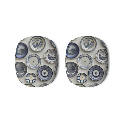 AirPods Max Case — Vintage Blue China Plate Pattern Protective Skins
