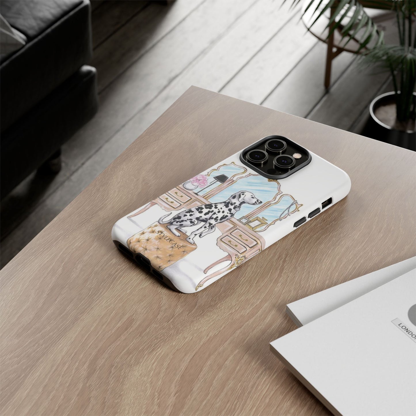 Dalmatian Vanity Phone Case — Elegance Samsung And Iphone Cover