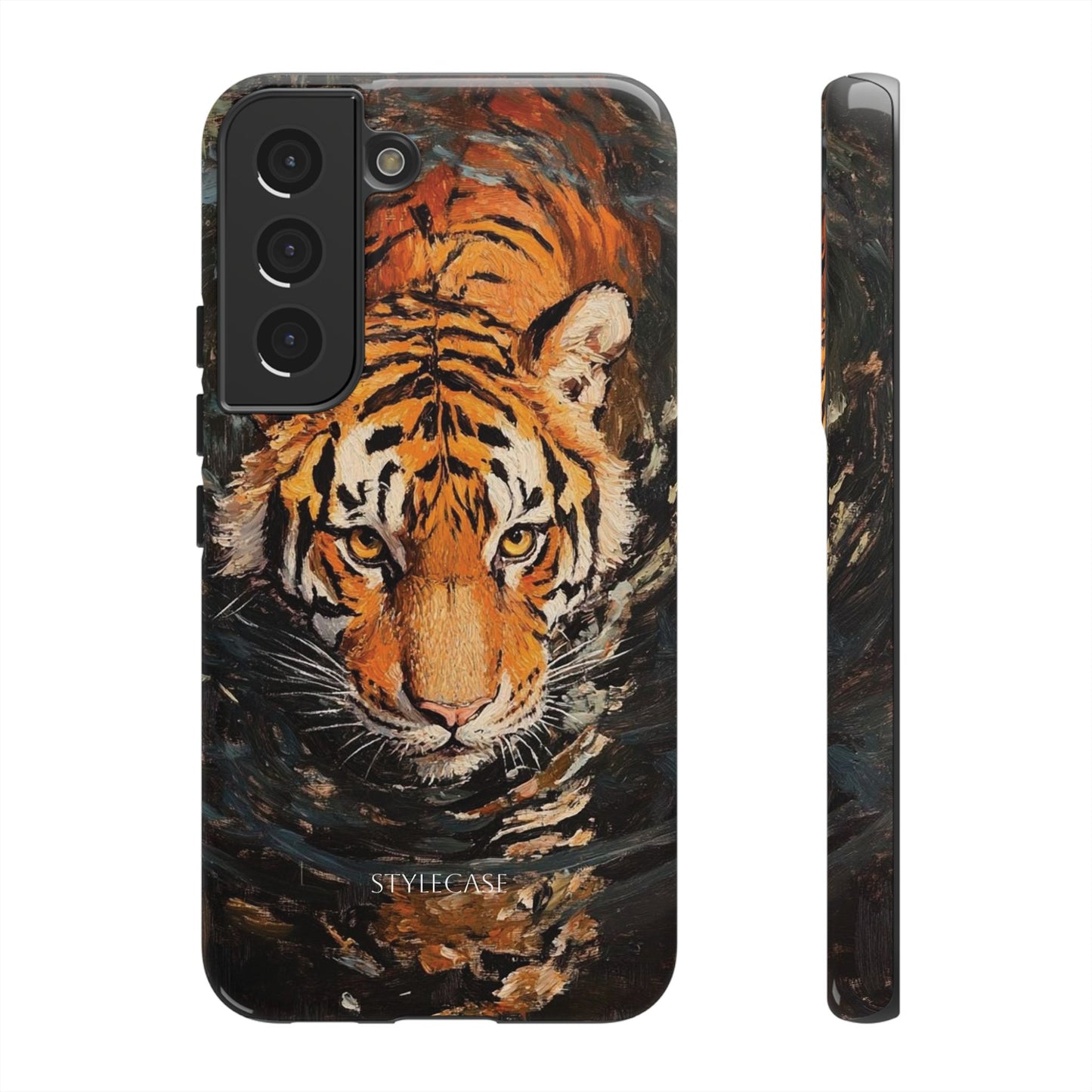 Tiger Reflection Phone Case — Wildlife Samsung And Iphone Cover