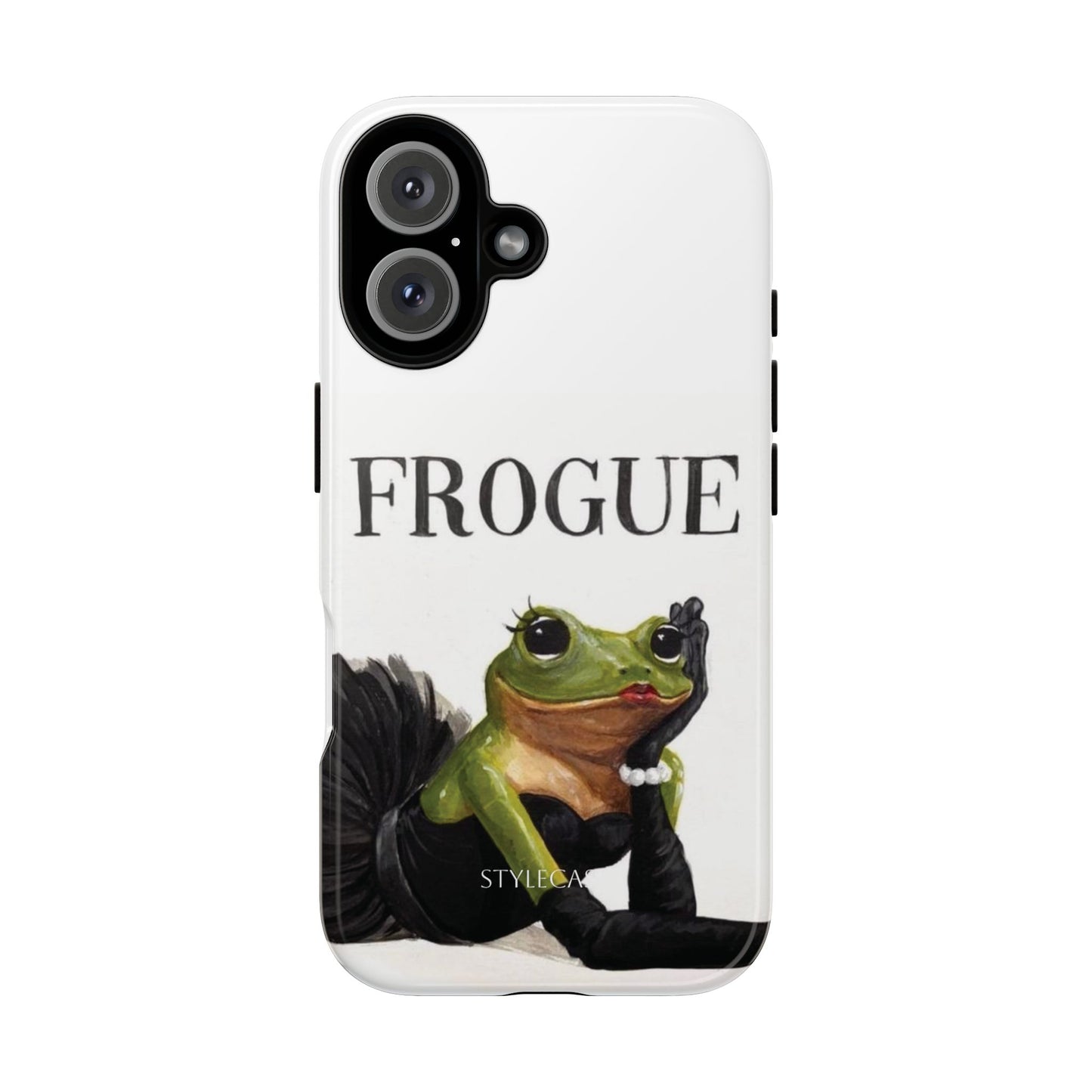 Frogue Phone Case – Fashion Frog Design, Trendy Protective Cover