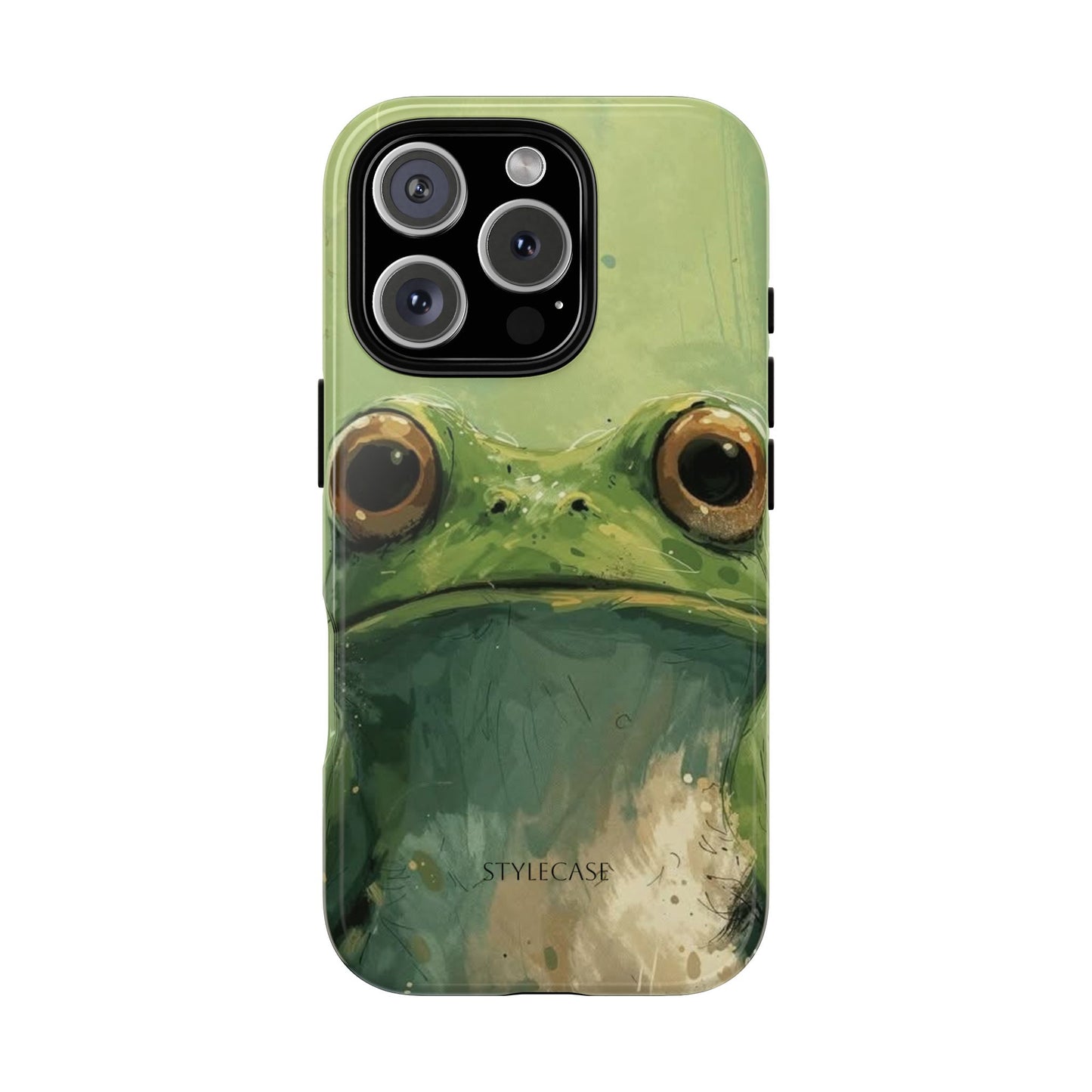 Frog Portrait Phone Case — Cute Frog Samsung And Iphone Protective Cover