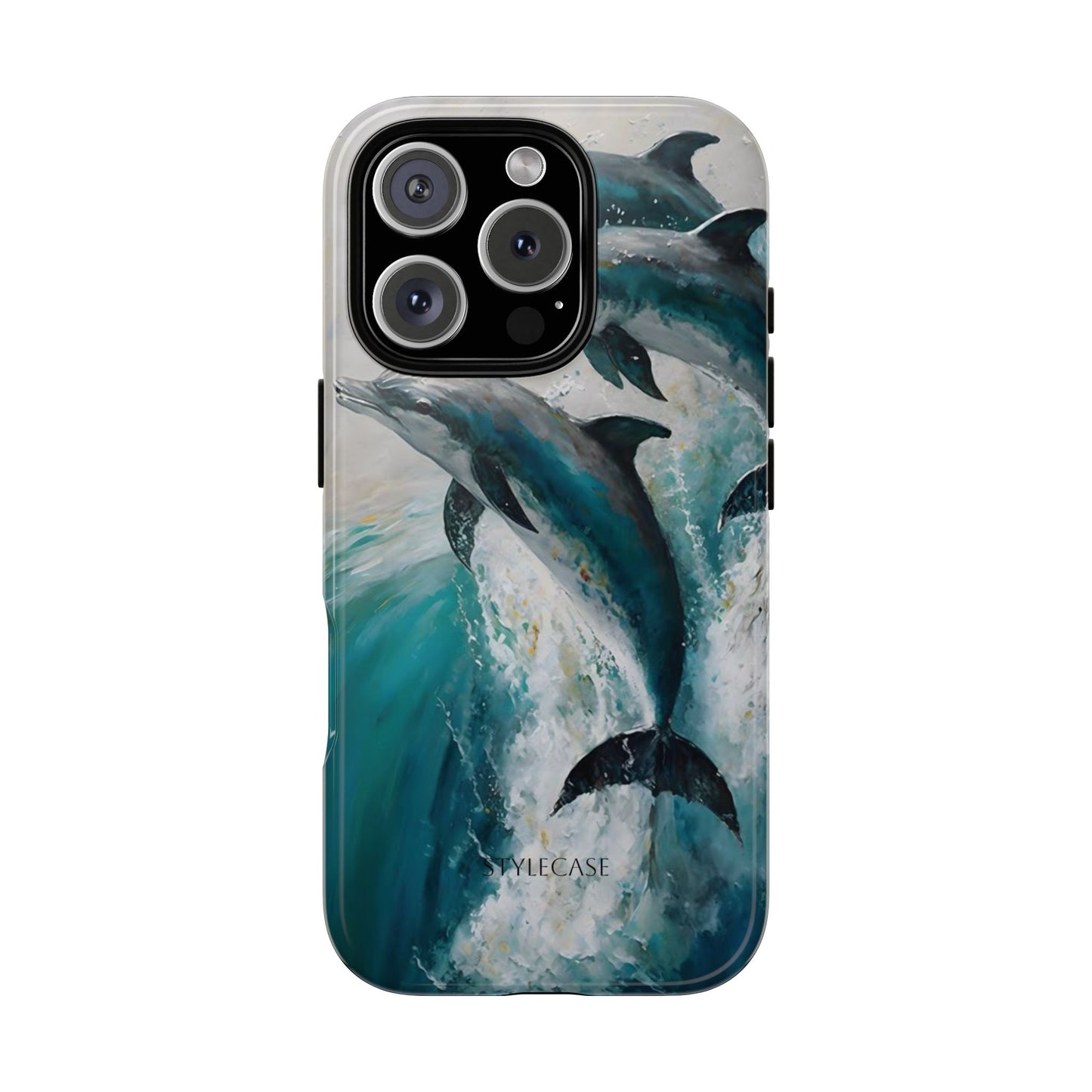Dolphin Phone Case — Protective Ocean Art iPhone And Samsung Case