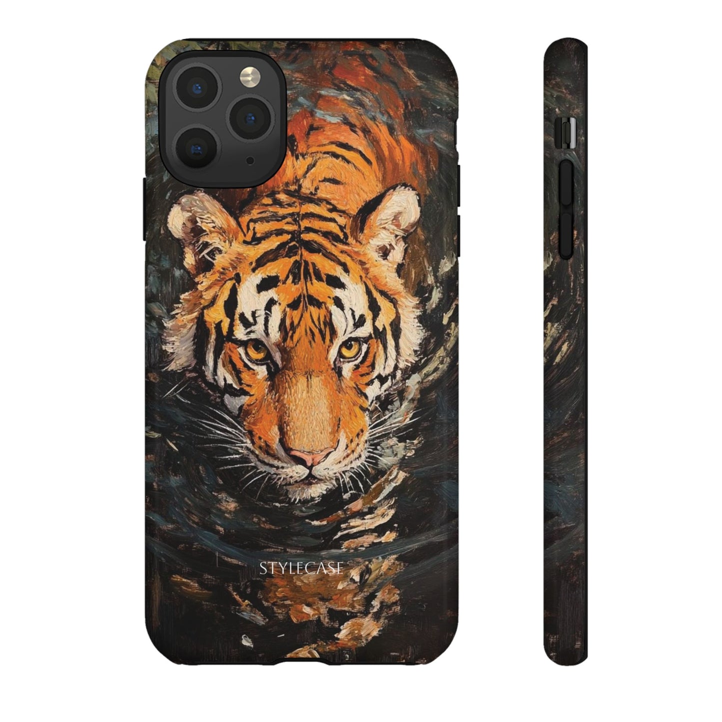Tiger Reflection Phone Case — Wildlife Samsung And Iphone Cover