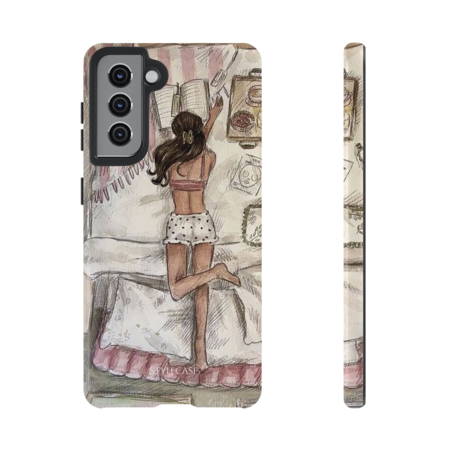 Girly Relaxation Phone Case — Samsung And Iphone Protective Case