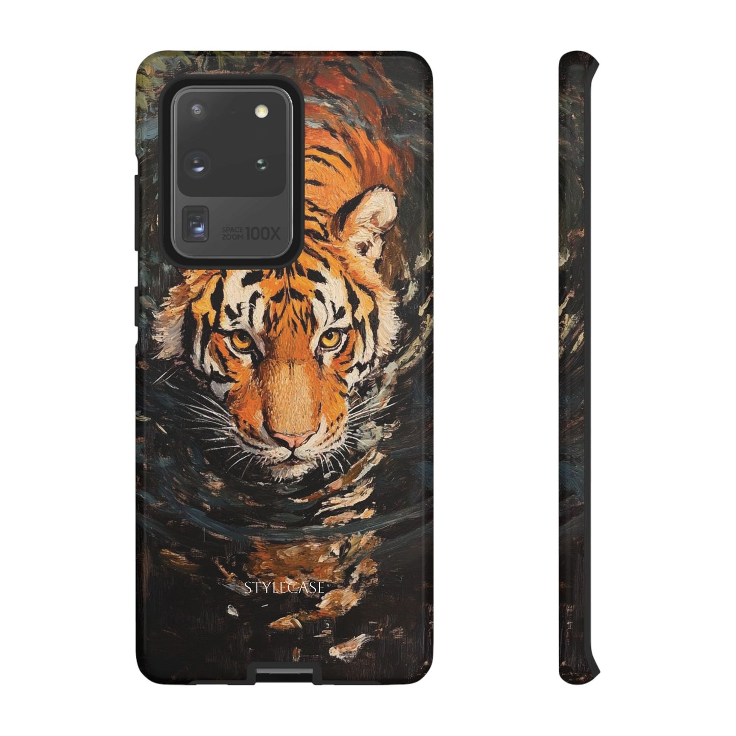 Tiger Reflection Phone Case — Wildlife Samsung And Iphone Cover