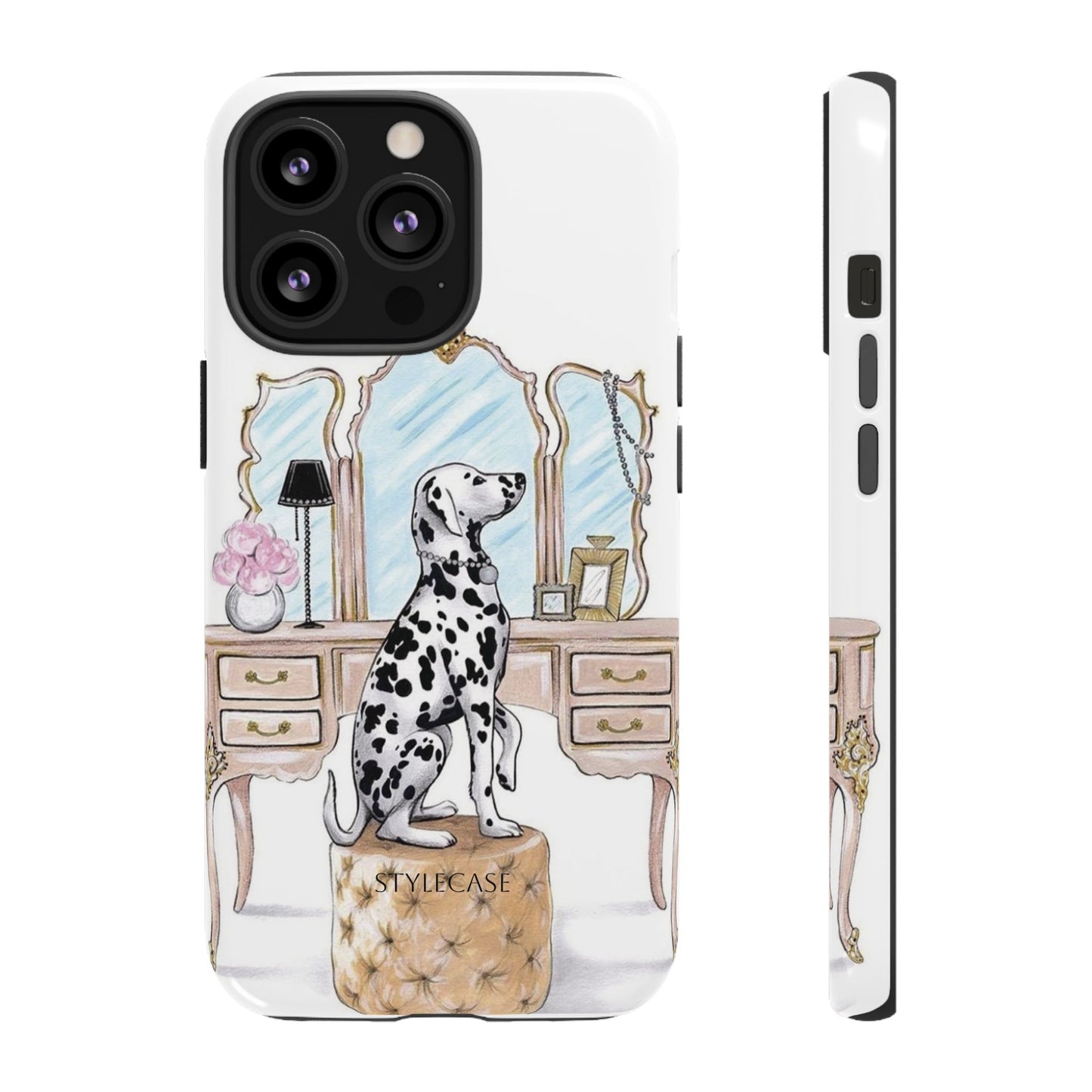 Dalmatian Vanity Phone Case — Elegance Samsung And Iphone Cover