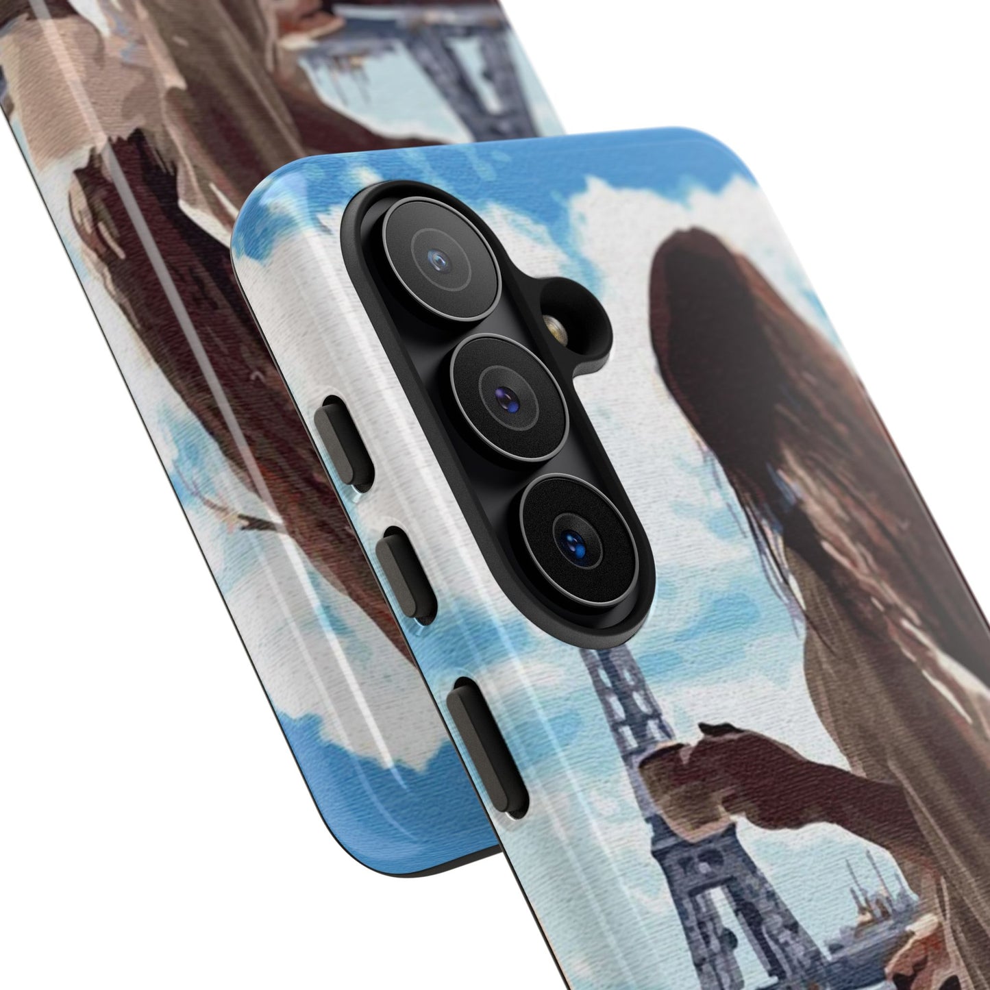 Parisian Morning Phone Case – Eiffel Tower Samsun And  iPhone Cover