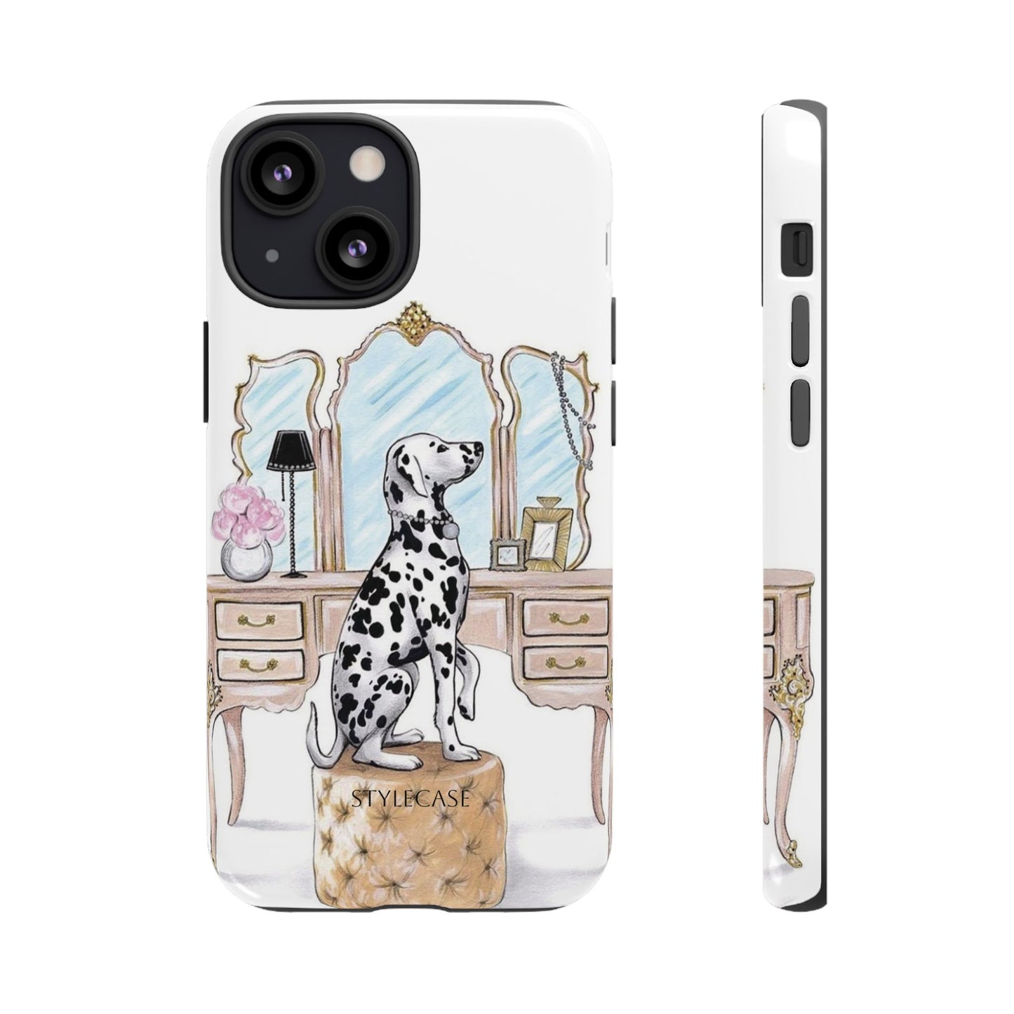 Dalmatian Vanity Phone Case — Elegance Samsung And Iphone Cover
