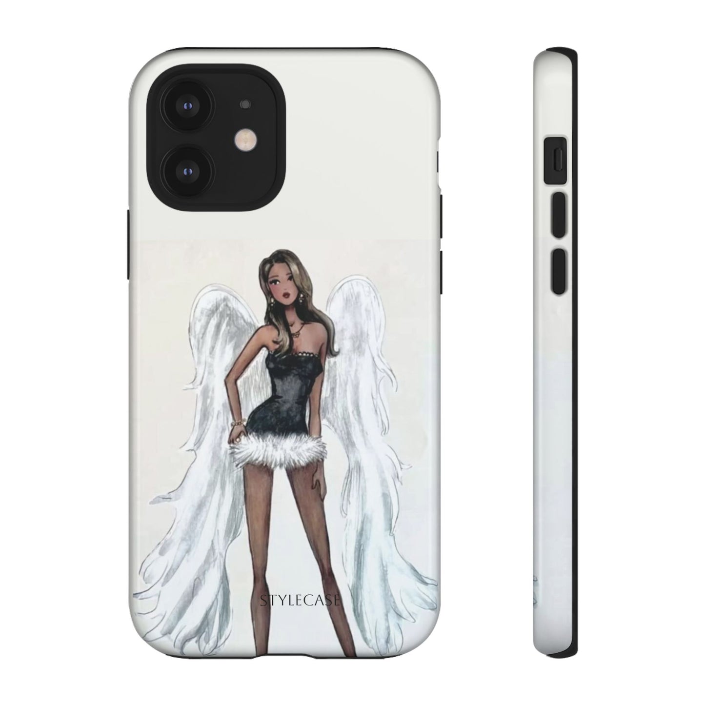 Angel Wings Phone Case — Fashionable Angel Model Protective Cover