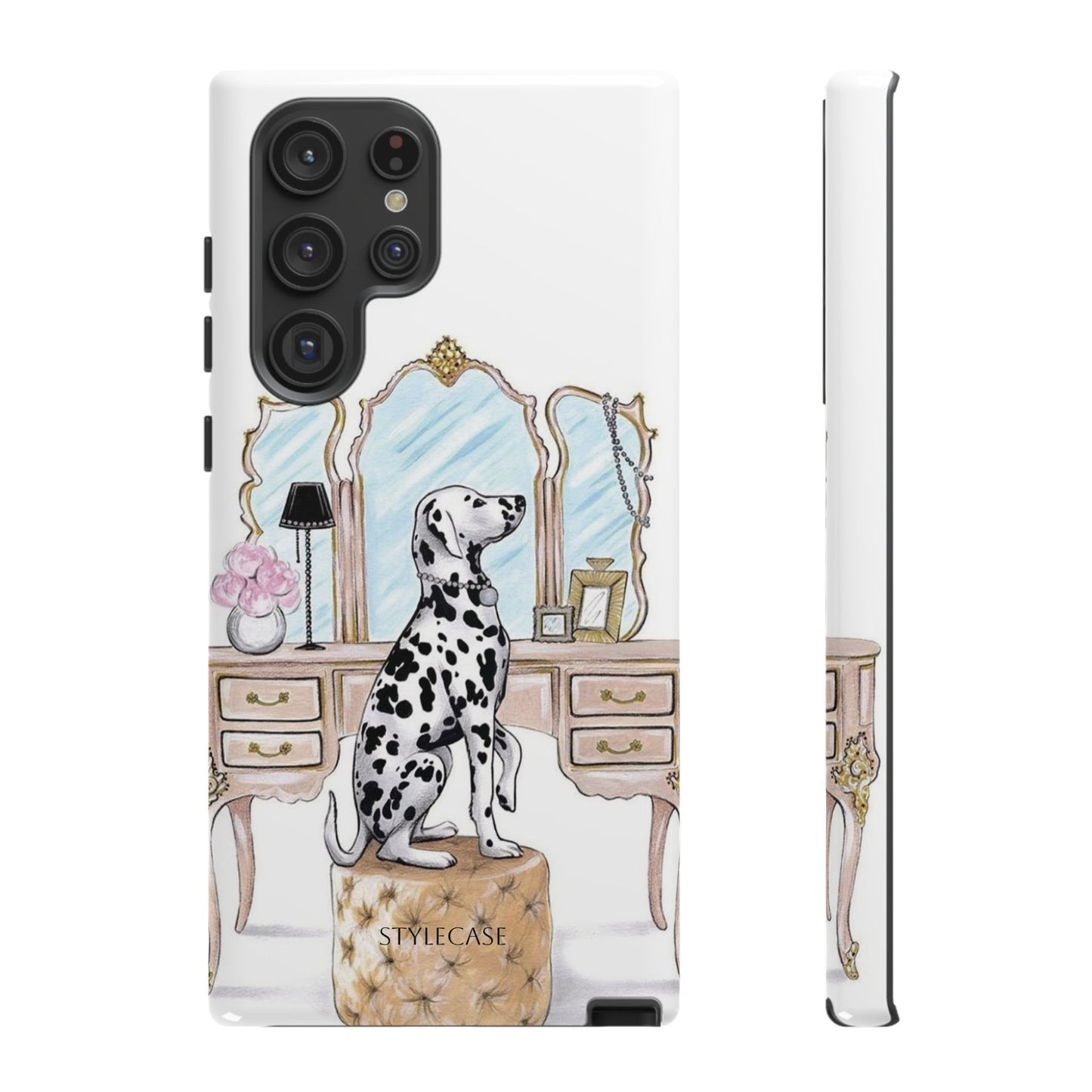 Dalmatian Vanity Phone Case — Elegance Samsung And Iphone Cover