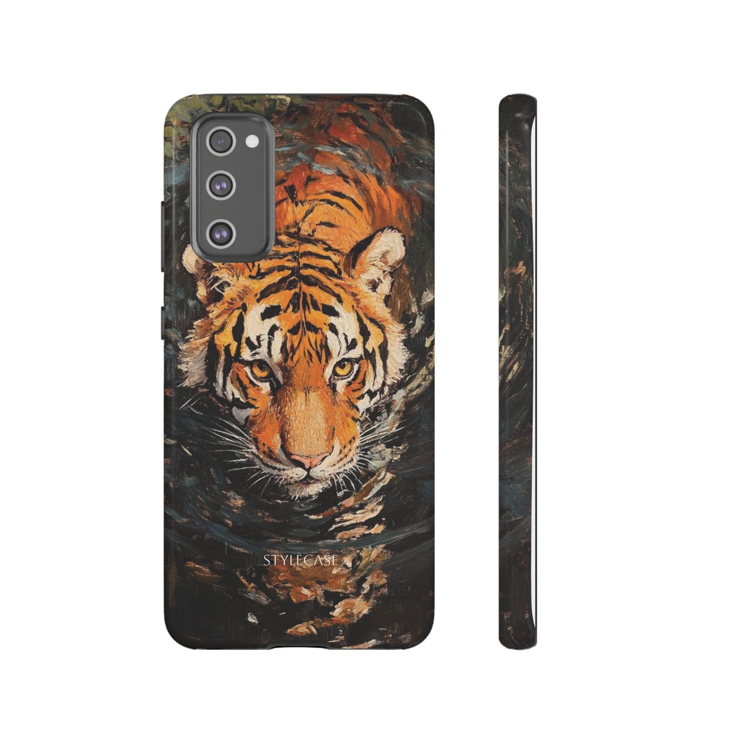 Tiger Reflection Phone Case — Wildlife Samsung And Iphone Cover