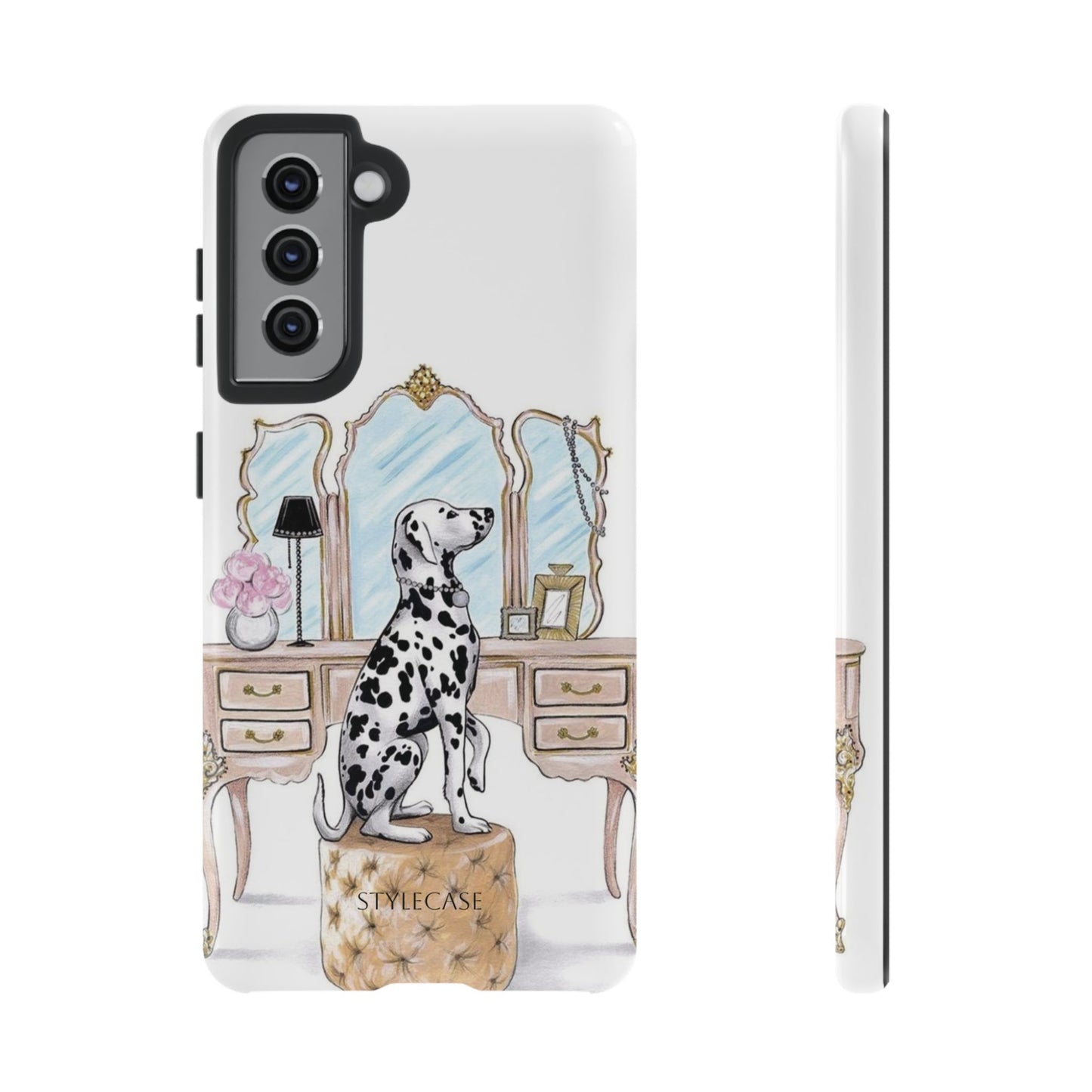 Dalmatian Vanity Phone Case — Elegance Samsung And Iphone Cover