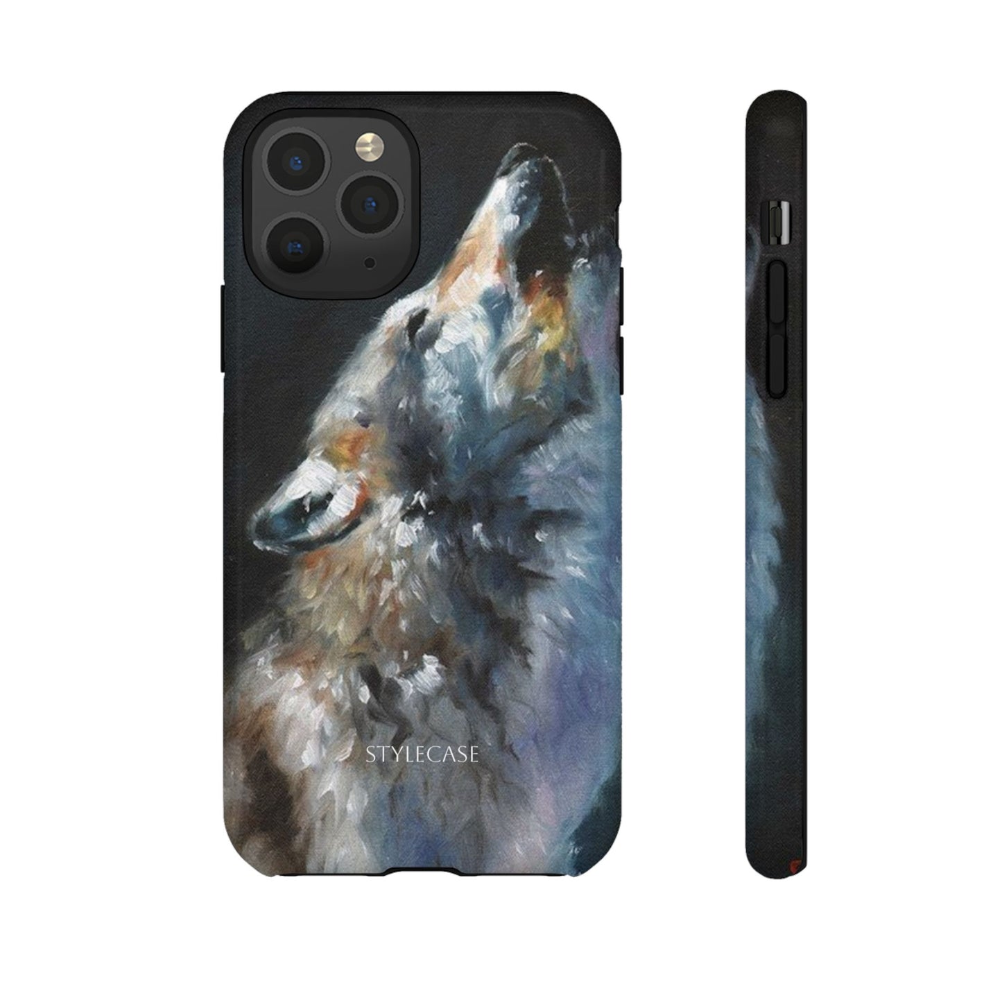 Howling Wolf Phone Case — Protective Samsung And Iphone Case