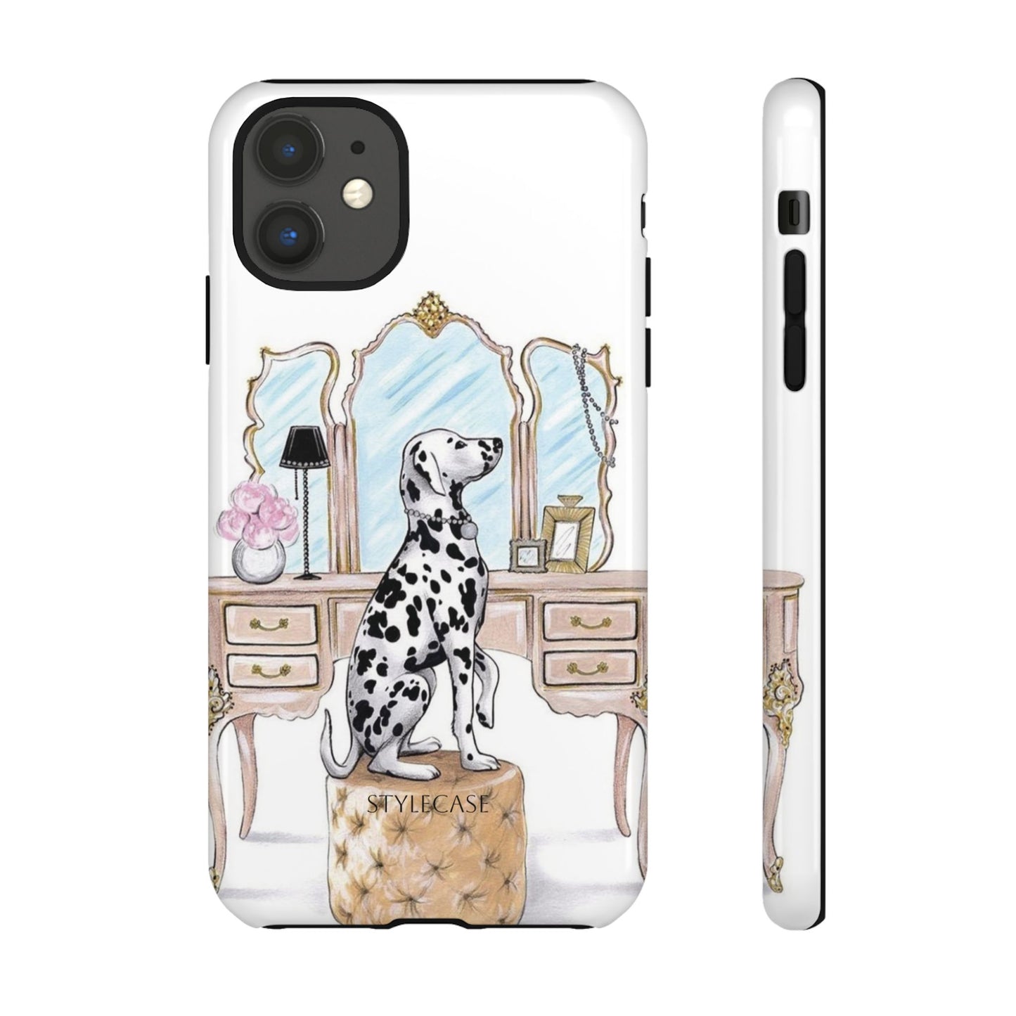 Dalmatian Vanity Phone Case — Elegance Samsung And Iphone Cover