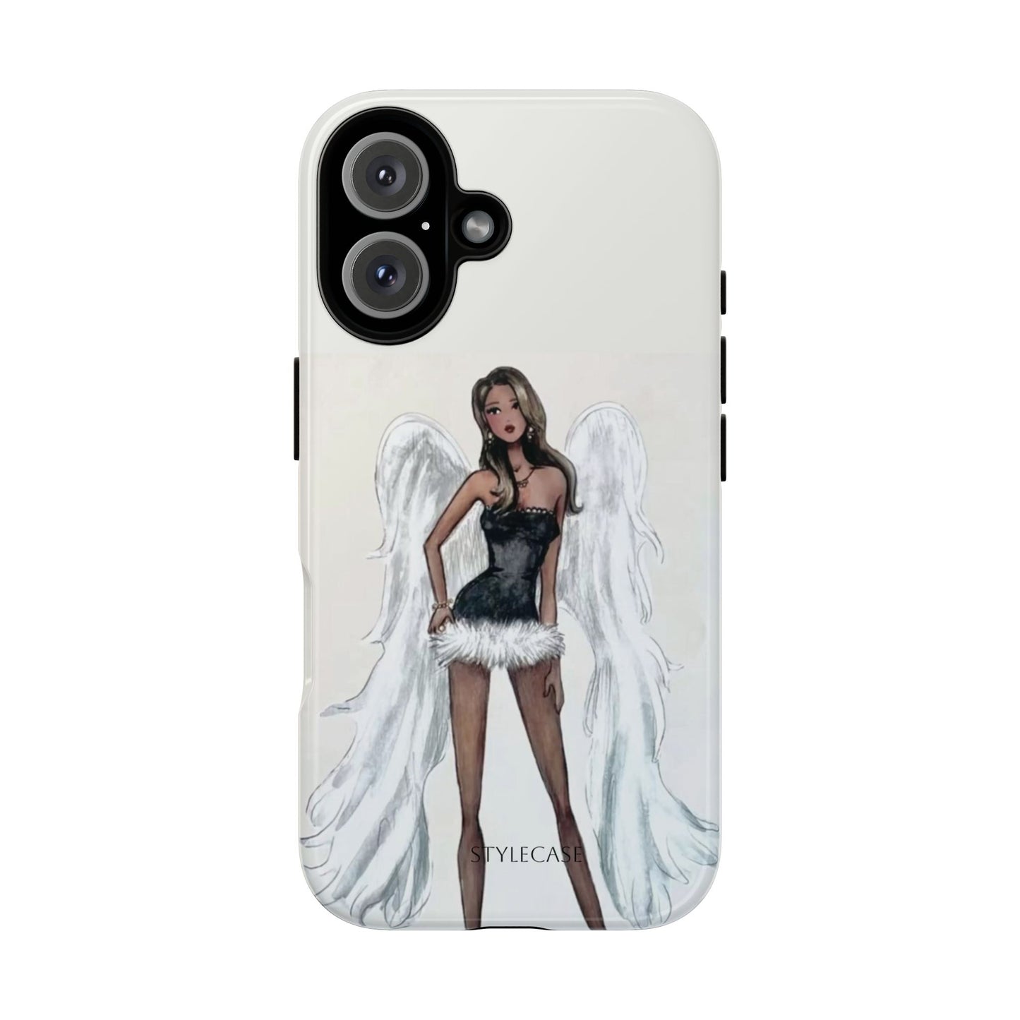 Angel Wings Phone Case — Fashionable Angel Model Protective Cover