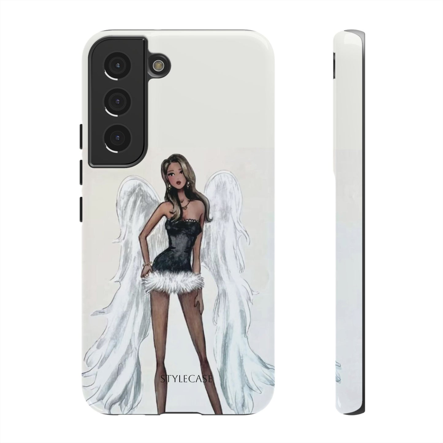 Angel Wings Phone Case — Fashionable Angel Model Protective Cover